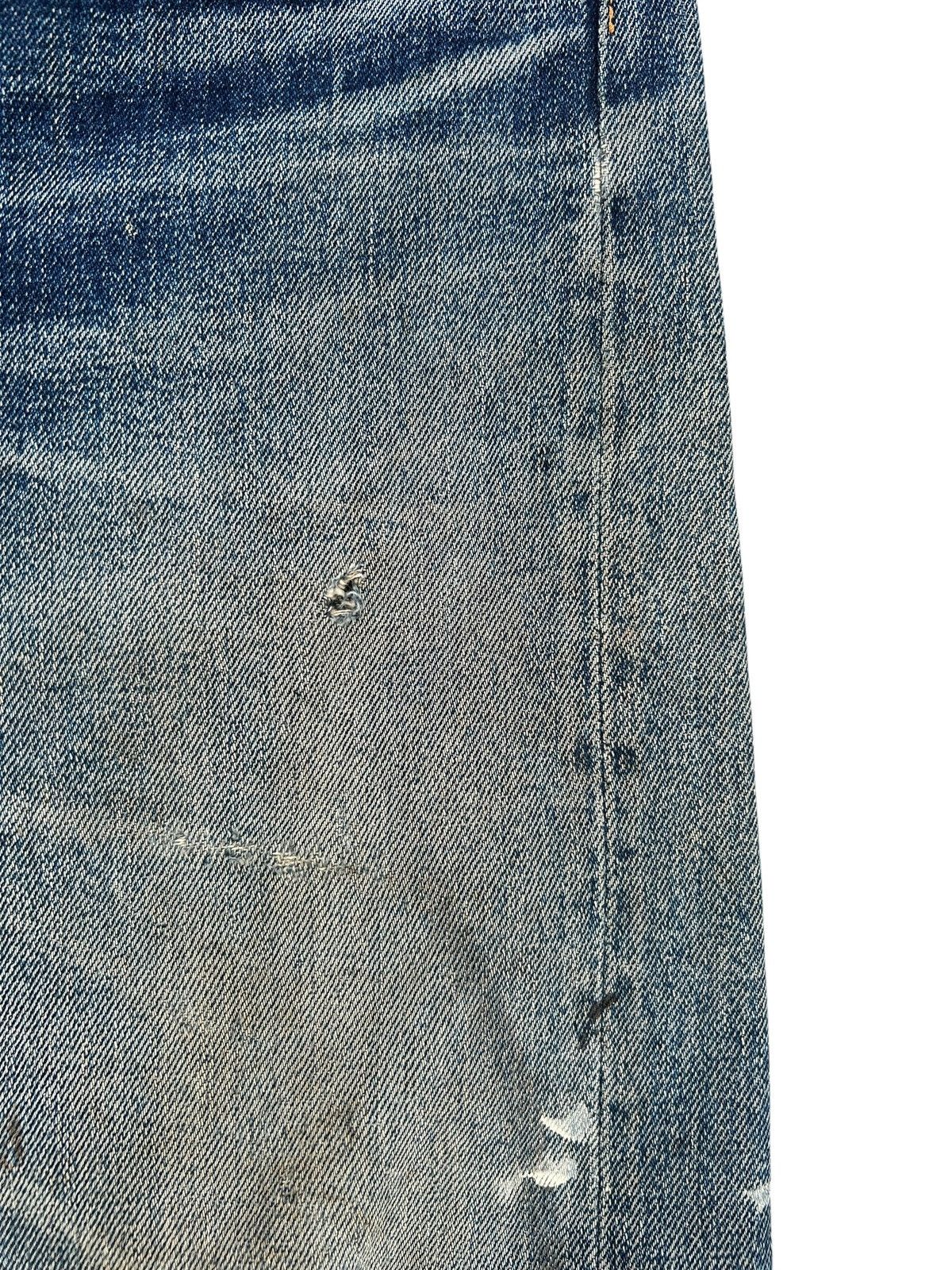 Kapital Thrashed Vintage Denime Selvedge Denim Jeans Size US 30 / EU 46 - 7 Thumbnail