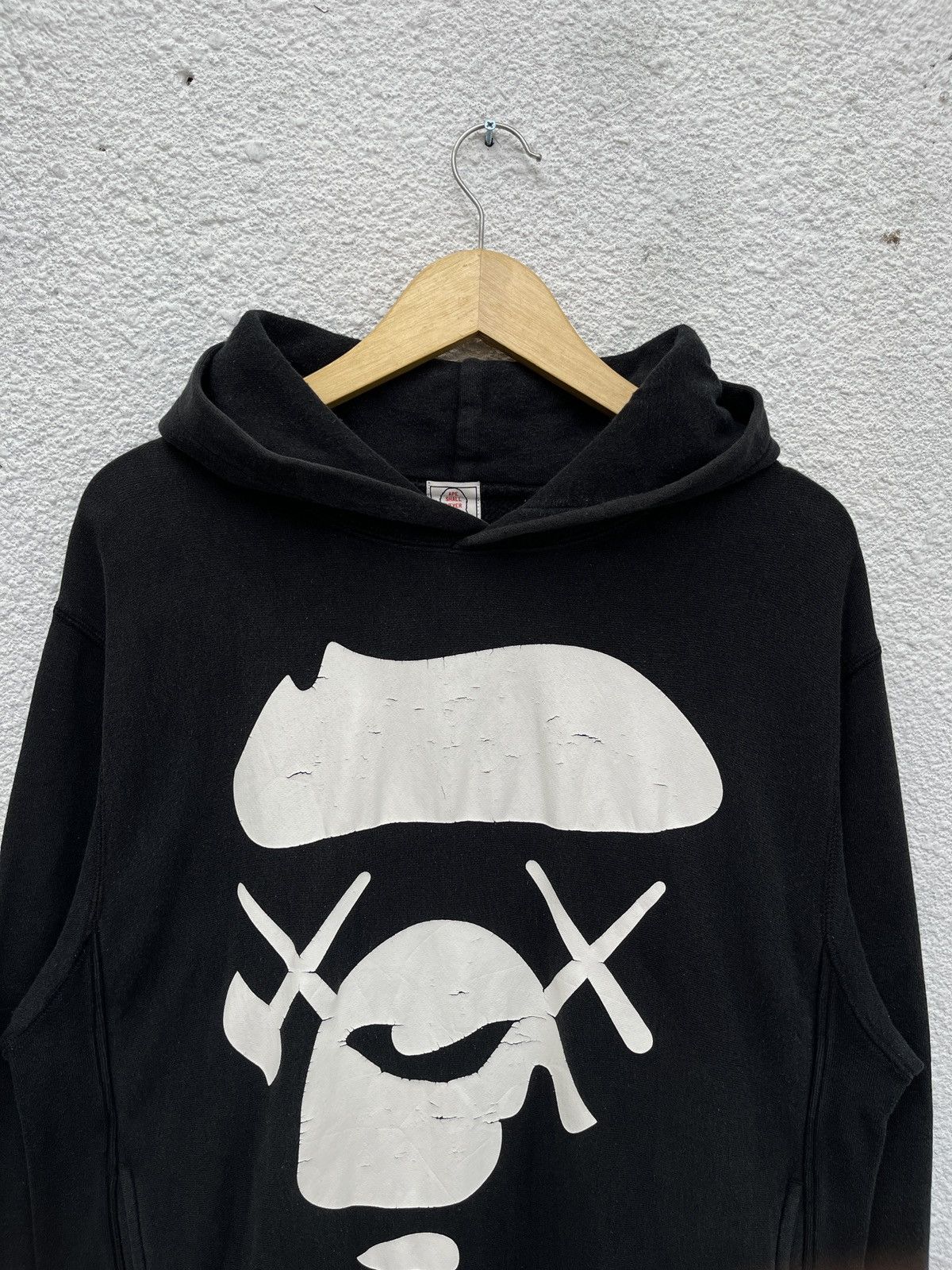 Bape × Kaws 2005 Bape x Kaws “Big Face” Pullover Hoodie Size US M / EU 48-50 / 2 - 3 Thumbnail
