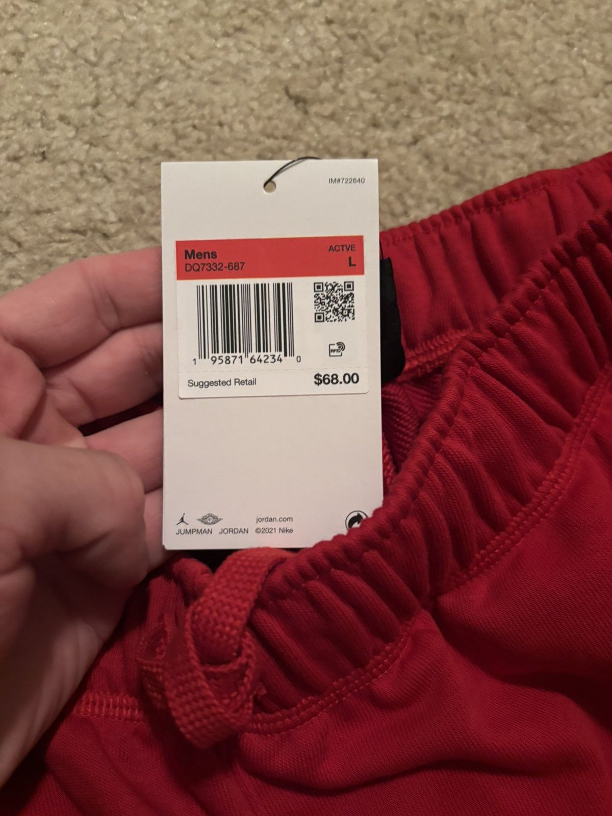 Jordan Brand Nike Jordan sweatpants/joggers Large Size US 34 / EU 50 - 4 Thumbnail