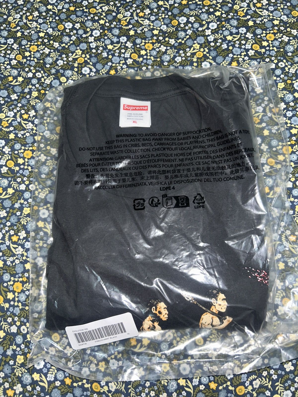 Supreme Supreme evolution tee black Size US XL / EU 56 / 4 - 2 Thumbnail