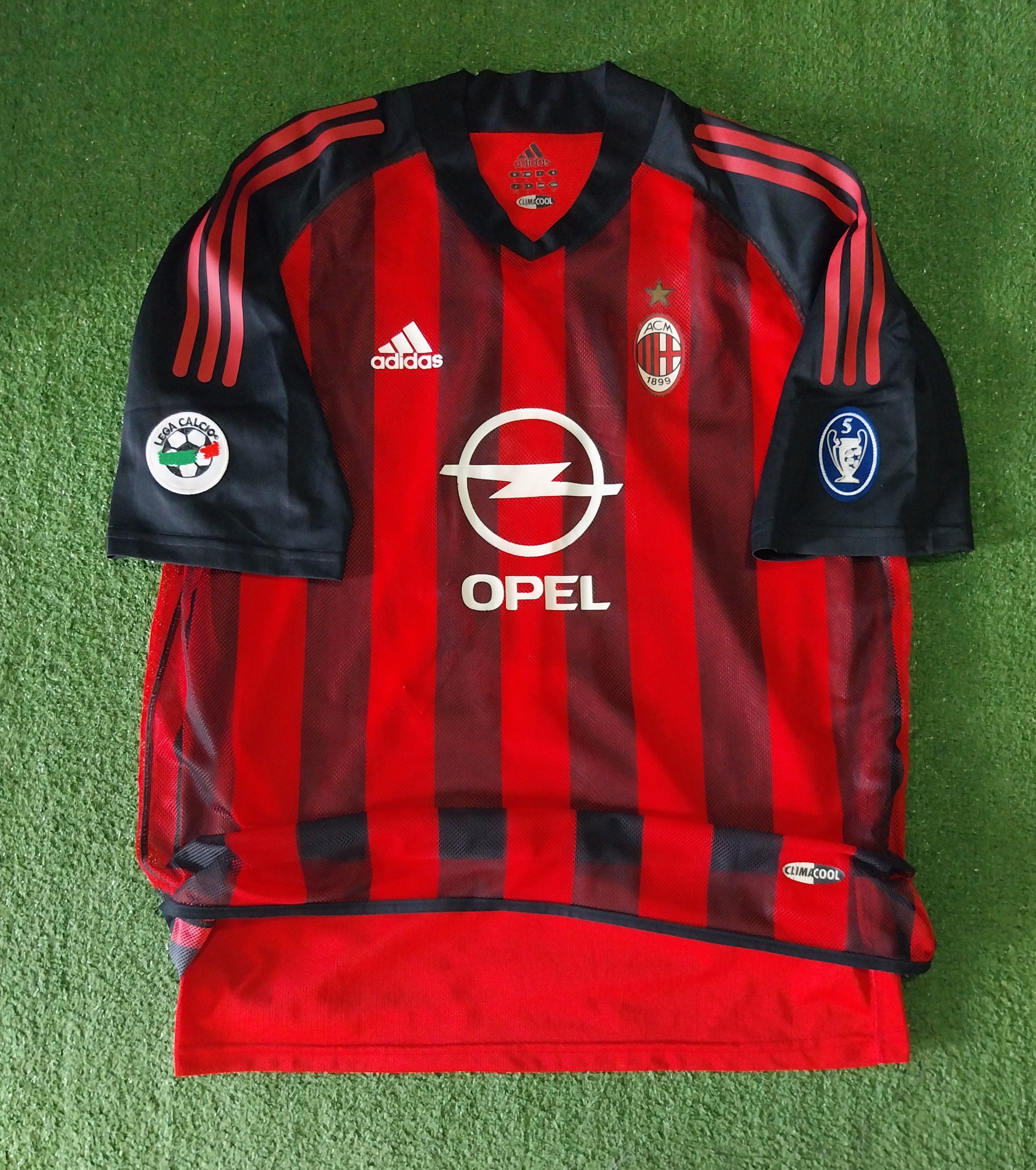 Adidas Ac milan player issue 2002 inzaghi jersey football Size US L / EU 52-54 / 3 - 1 Thumbnail