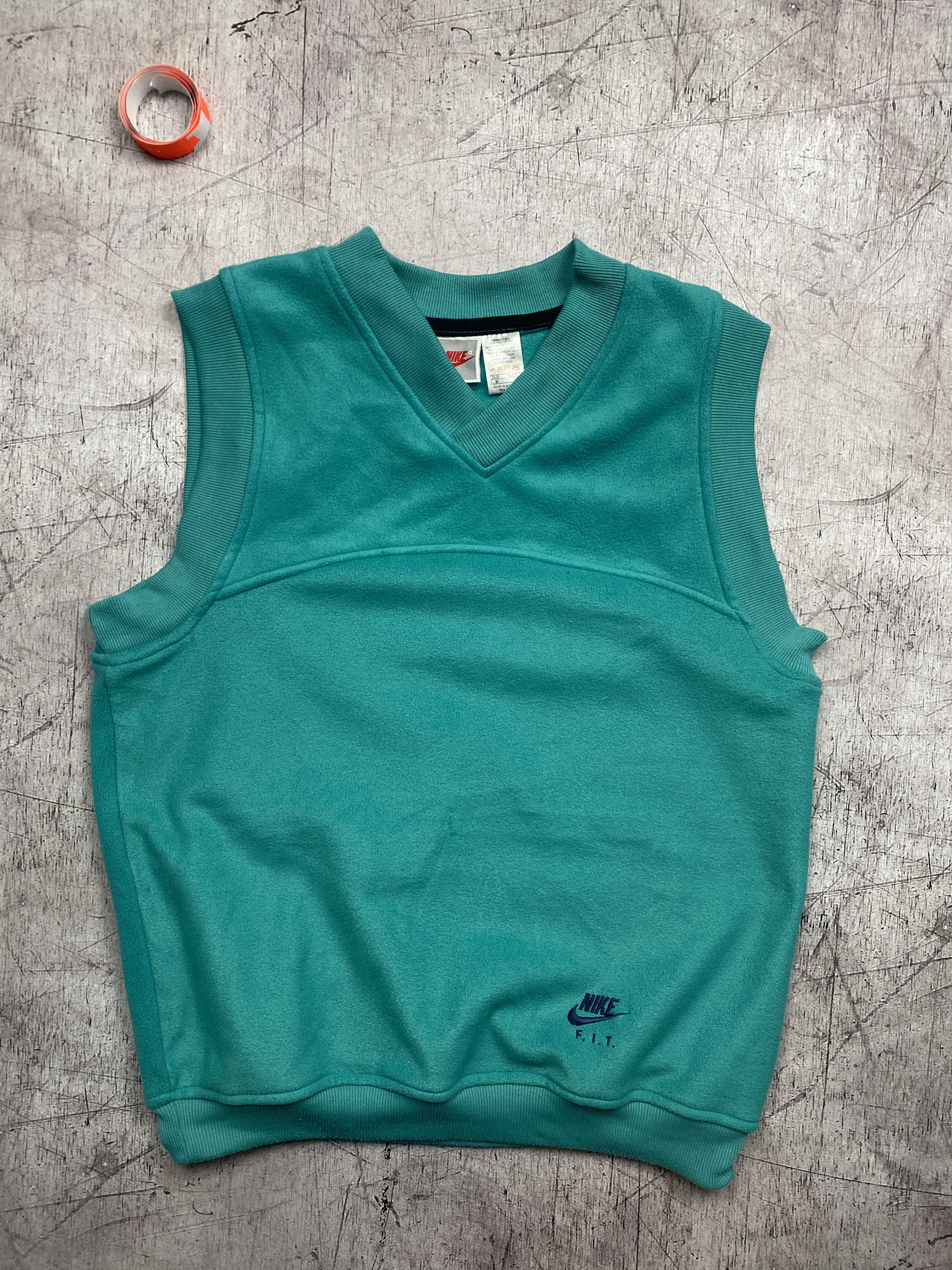 Nike × Vintage Nike Vintage fleece vest Size US M / EU 48-50 / 2 - 1 Thumbnail