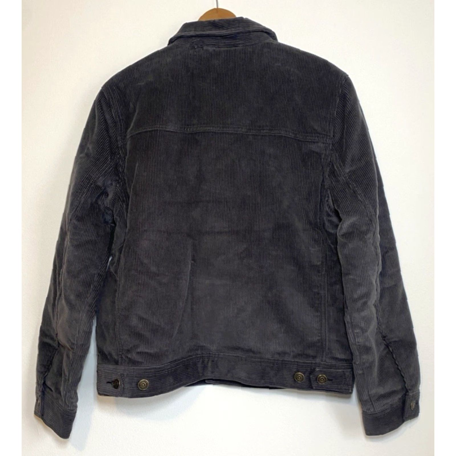 Marine Layer VINTAGE Marine Layer Boise Corduroy Trucker Jacket Men’s M Faded Black Corduroy Pockets Lined Button-Up Casual Streetwear 90s Mens Size US M / EU 48-50 / 2 - 7 Thumbnail