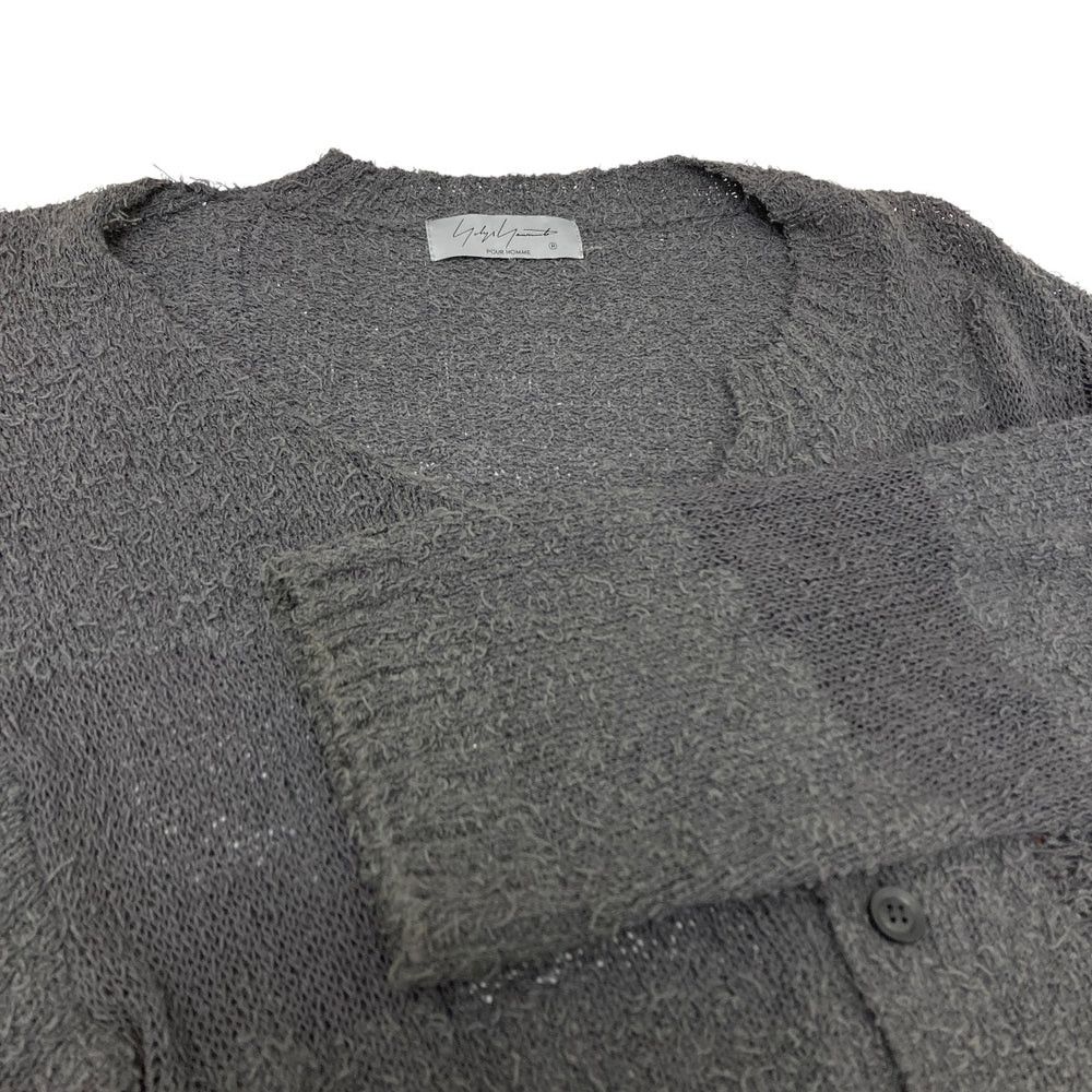 Yohji Yamamoto Yohji Yamamoto pour homme/ 25SSG RANDOME DAMAGE CARDIGAN Size US L / EU 52-54 / 3 - 4 Thumbnail