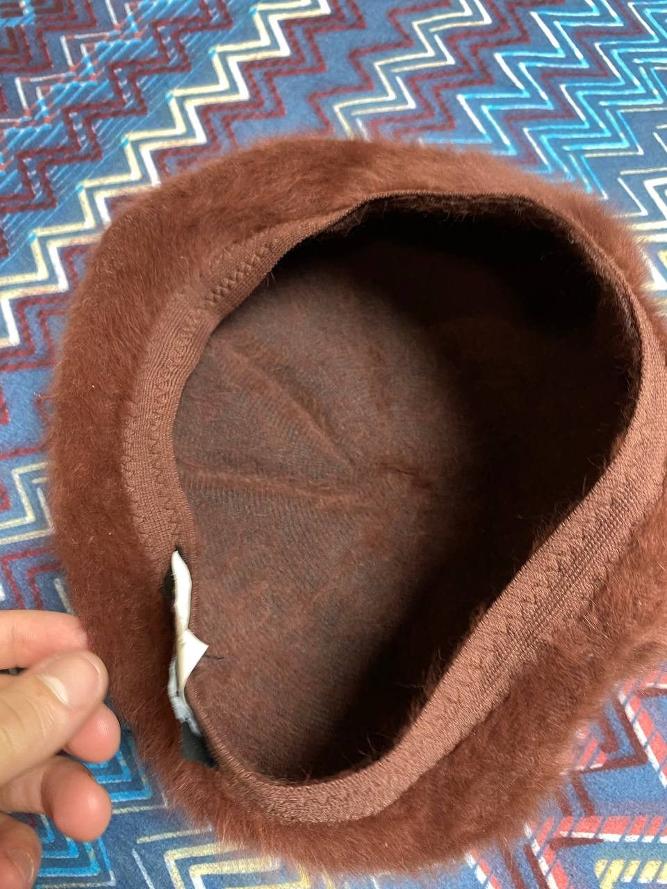 Kangol Vintage Kangol Angora Beret Fuzzy Furgora Hat Mohair Size ONE SIZE - 6 Thumbnail
