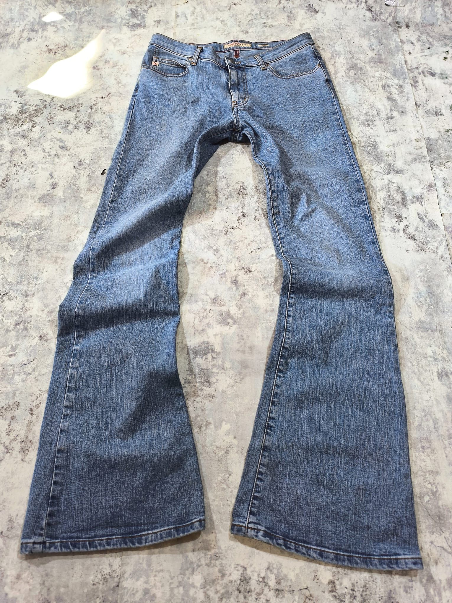 Miss Sixty VINTAGE MISS SIXTY FLARE JEANS BOOTCUT GRUNGE Size 30" / US 8 / IT 44 - 1 Thumbnail