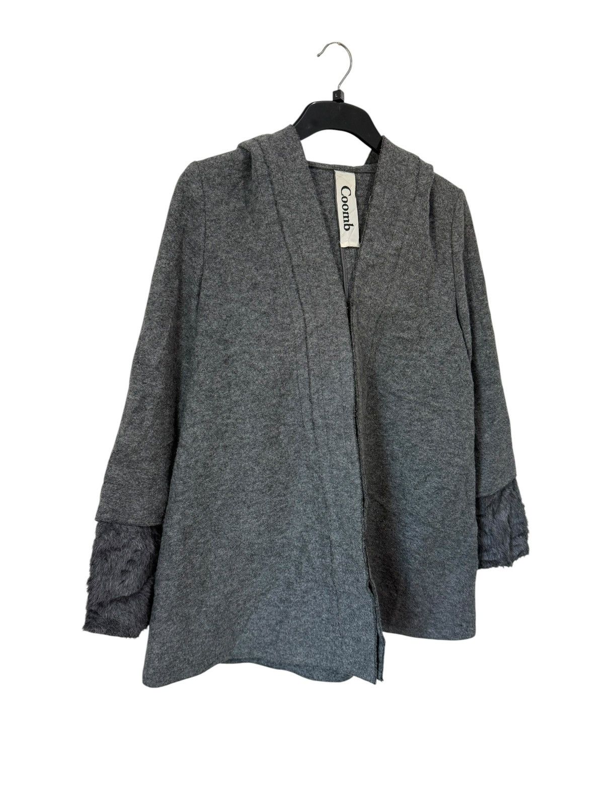 Japanese Brand Sweet & Mannish Concept Japan Brand Coomb Button With Hoodie Size M / US 6-8 / IT 42-44 - 3 Thumbnail