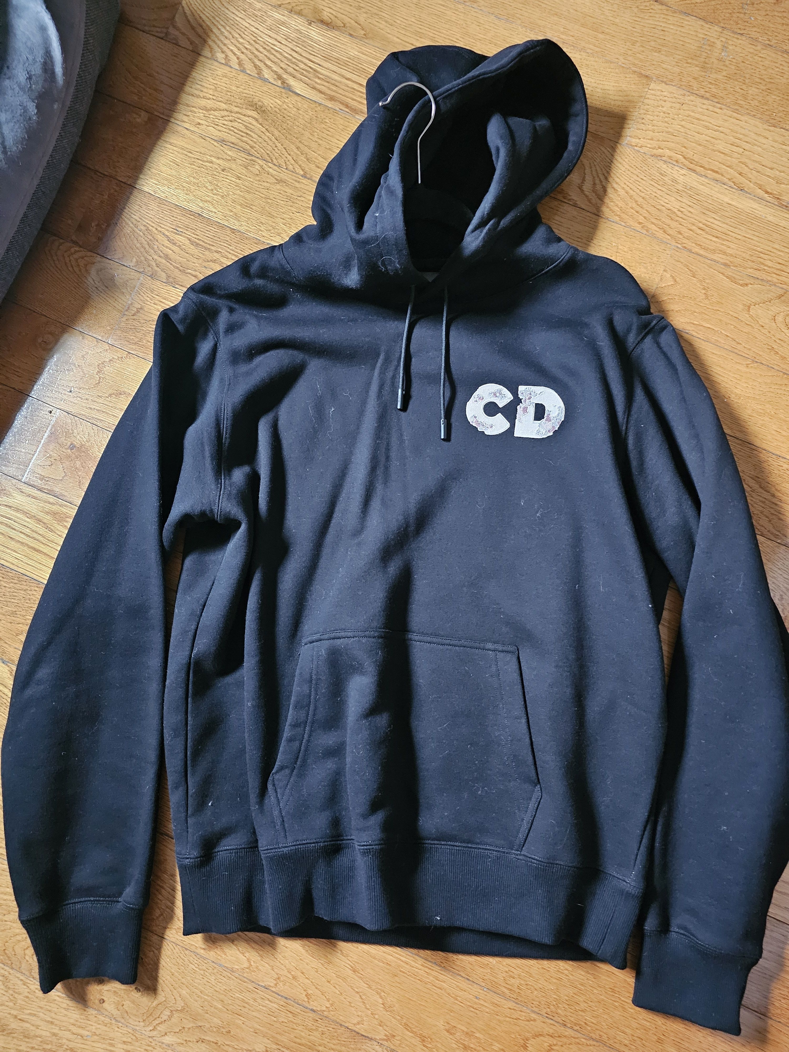 Dior Christian Dior Daniel Arsham Hoodie Sweatshirt Black Pink Size US M / EU 48-50 / 2 - 4 Thumbnail