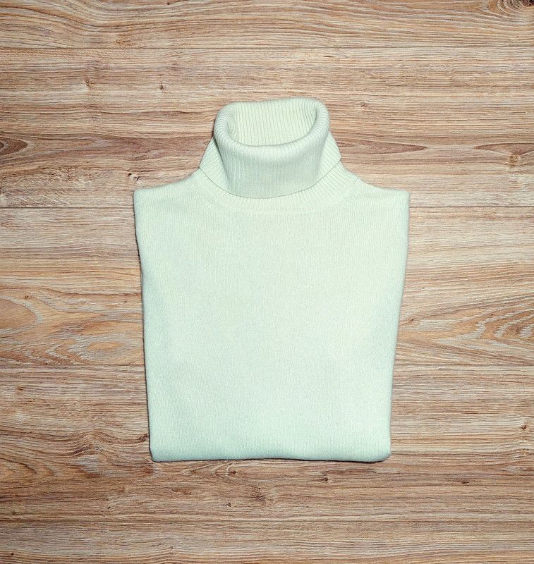 Other 100% cashmere sweater turtleneck jumper light green mint Size S / US 4 / IT 40 - 2 Thumbnail