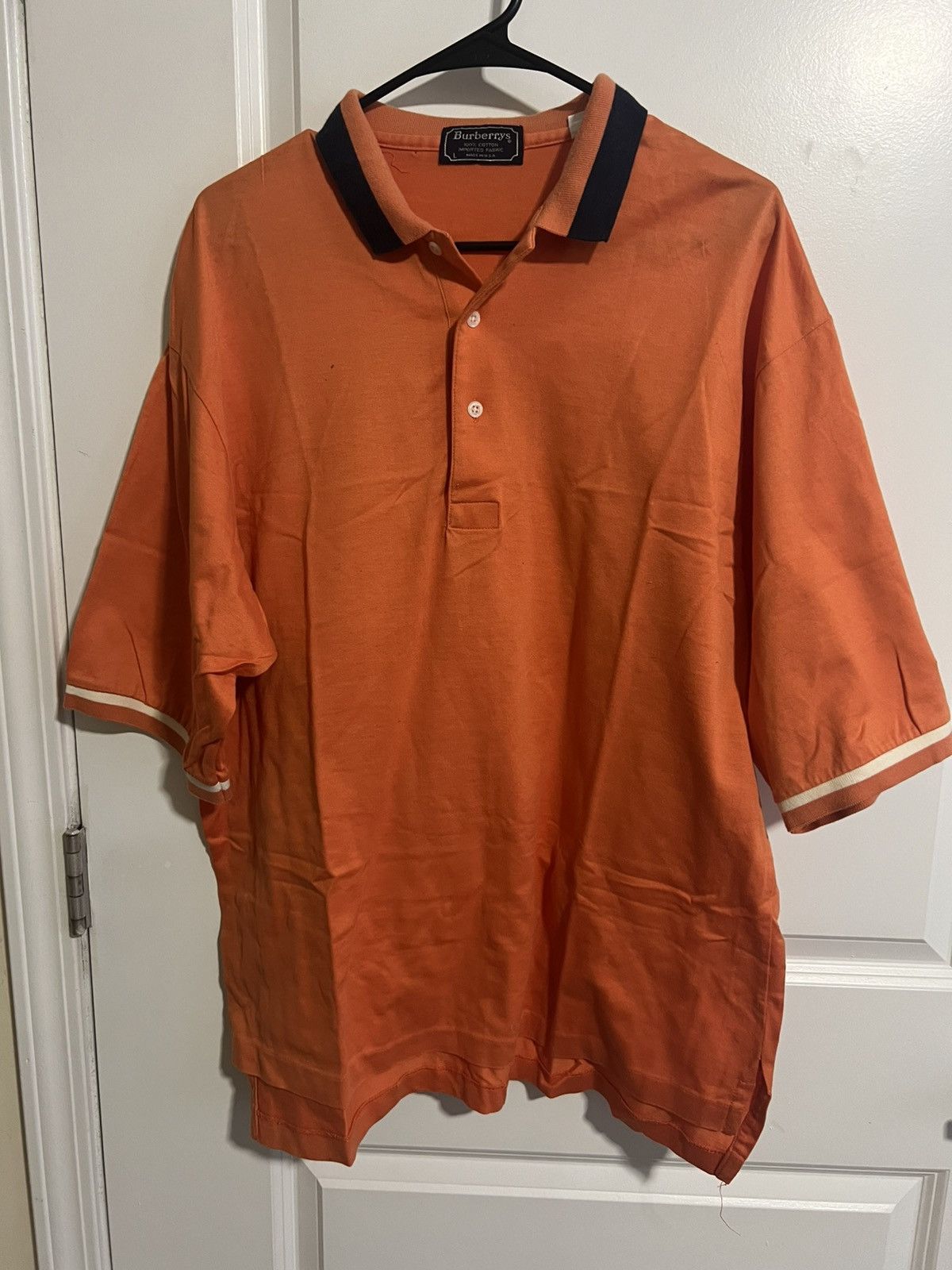 Burberry Vintage 80's Burberry's polo Size US L / EU 52-54 / 3 - 1 Thumbnail