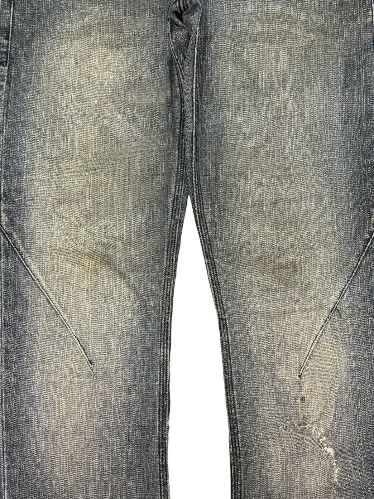 semanticdesign Vintage Semantic Design Faded Wash Distressed Jeans Size US 30 / EU 46 - 3 Thumbnail
