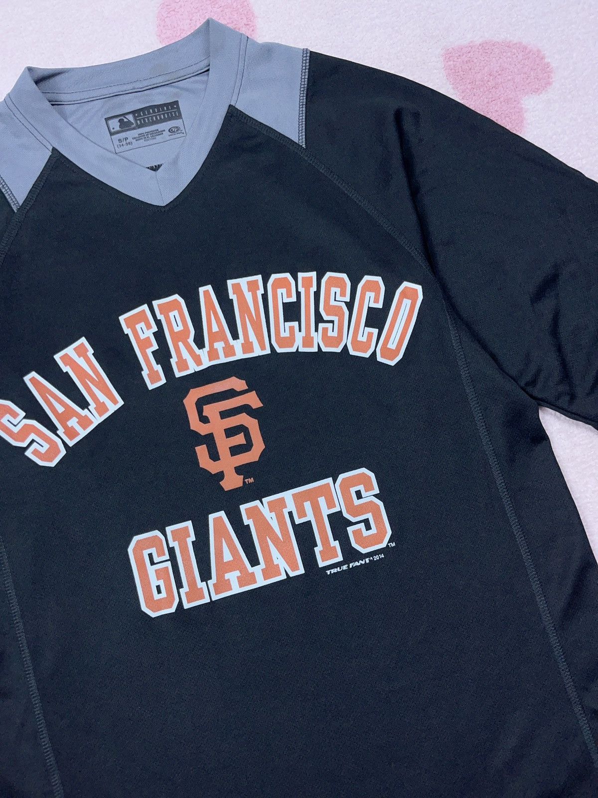 MLB ➕ San Francisco giants true fan jersey streetwear hip hop Size US S / EU 44-46 / 1 - 2 Thumbnail