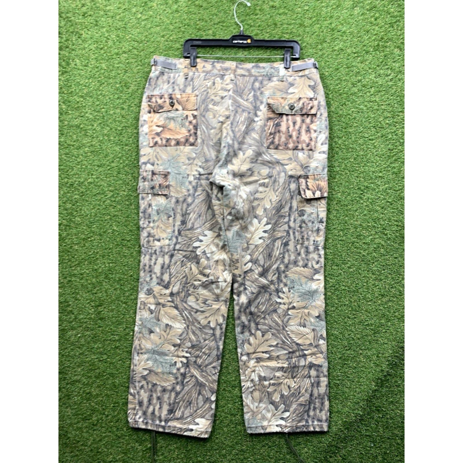 Vintage VINTAGE Liberty USA Realtree Treebark Camo Pants Mens 38x31 Camouflage 5-Pocket Cargo Straight Washed Cotton USA Hunting Outdoors 90s Modern Mens Size US 38 / EU 54 - 2 Thumbnail