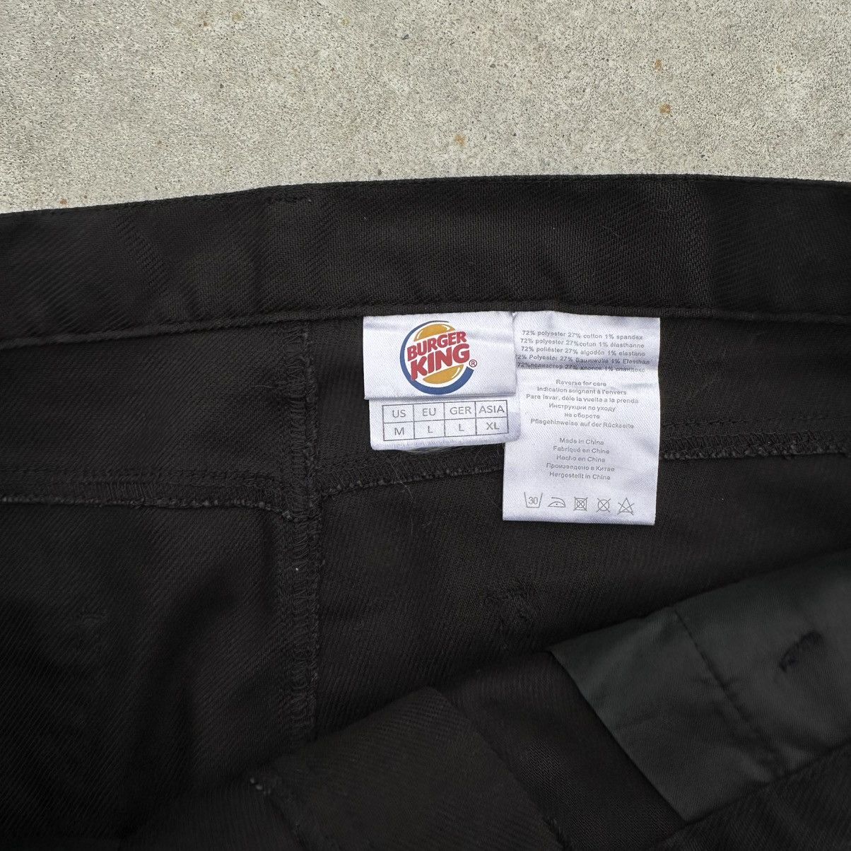 Designer × Vintage Vintage Burger King Pants Joke Humor M Size Size US 30 / EU 46 - 8 Thumbnail