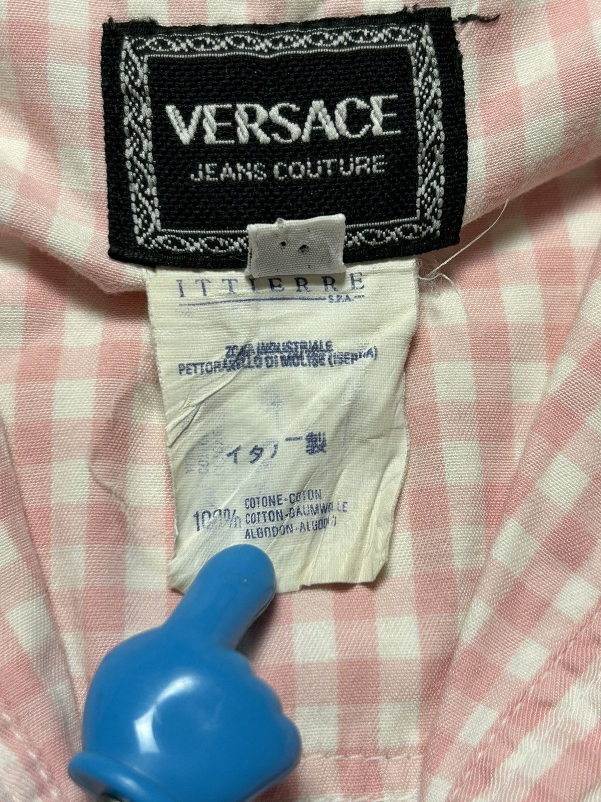 Versace Jeans Couture vintage VERSACE JEANS COUTURE signature button up Vests Size S / US 4 / IT 40 - 7 Thumbnail