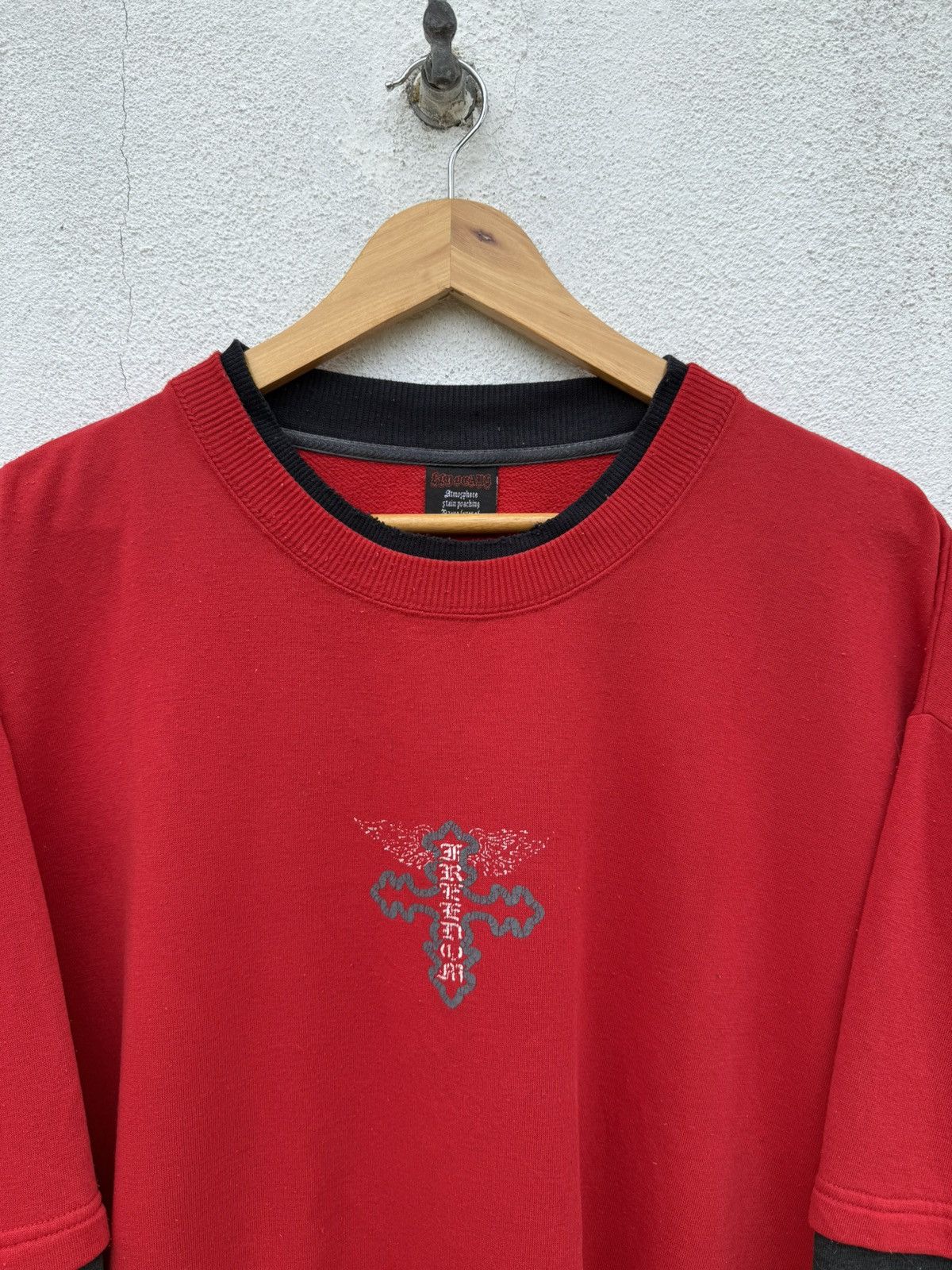 If Six Was Nine 2000s Archive Hard Cross Wild Poems Anarchy Punk Size US XXL / EU 58 / 5 - 4 Thumbnail