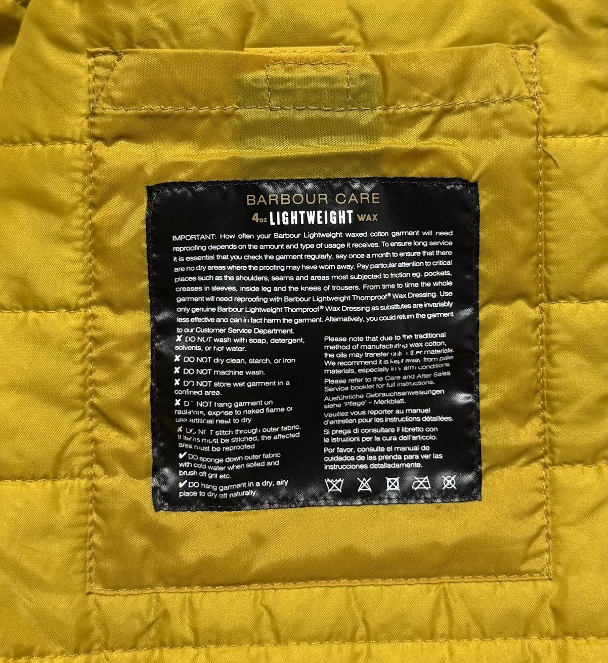Barbour Barbour International Zip Up Hooded Wax Cotton Jacket Size US M / EU 48-50 / 2 - 13 Thumbnail