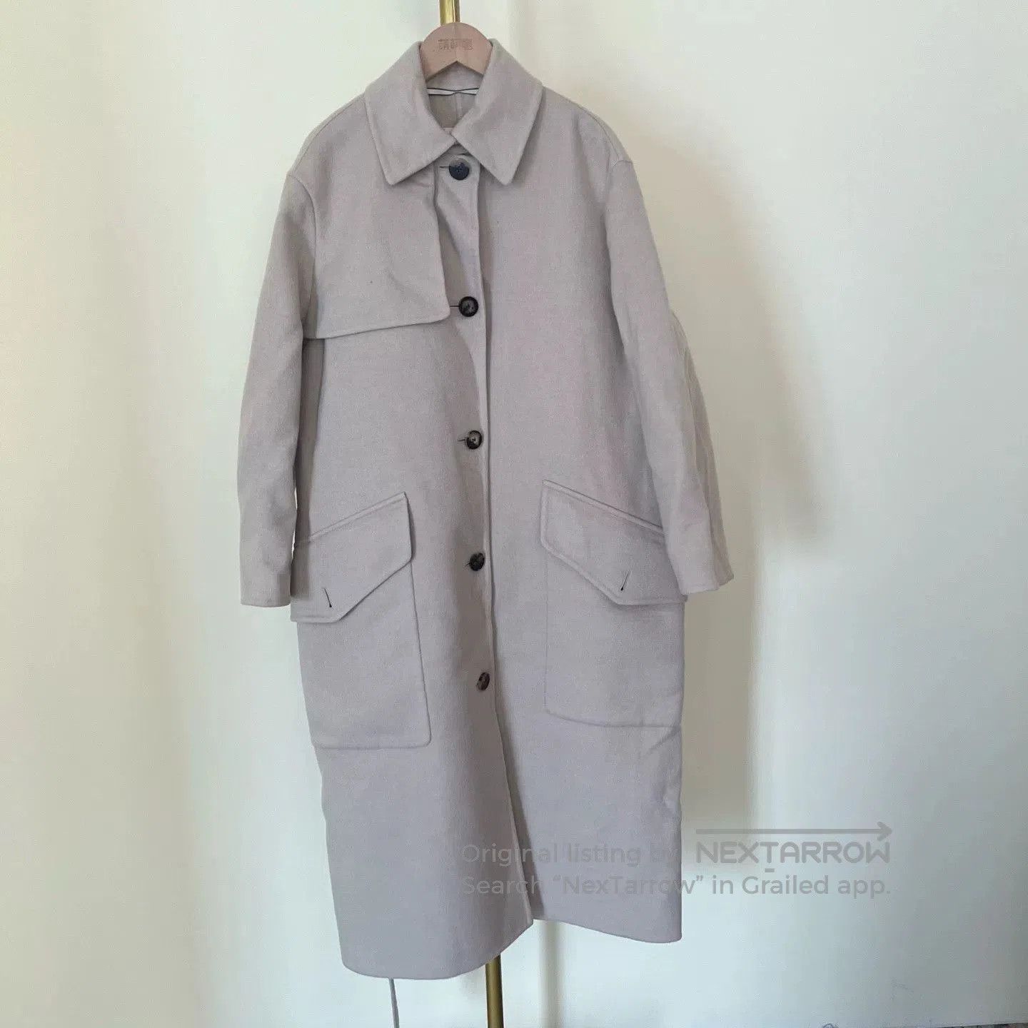 Hermes Hermes Beige Cashmere Coat Size 32. Size US M / EU 48-50 / 2 - 1 Thumbnail
