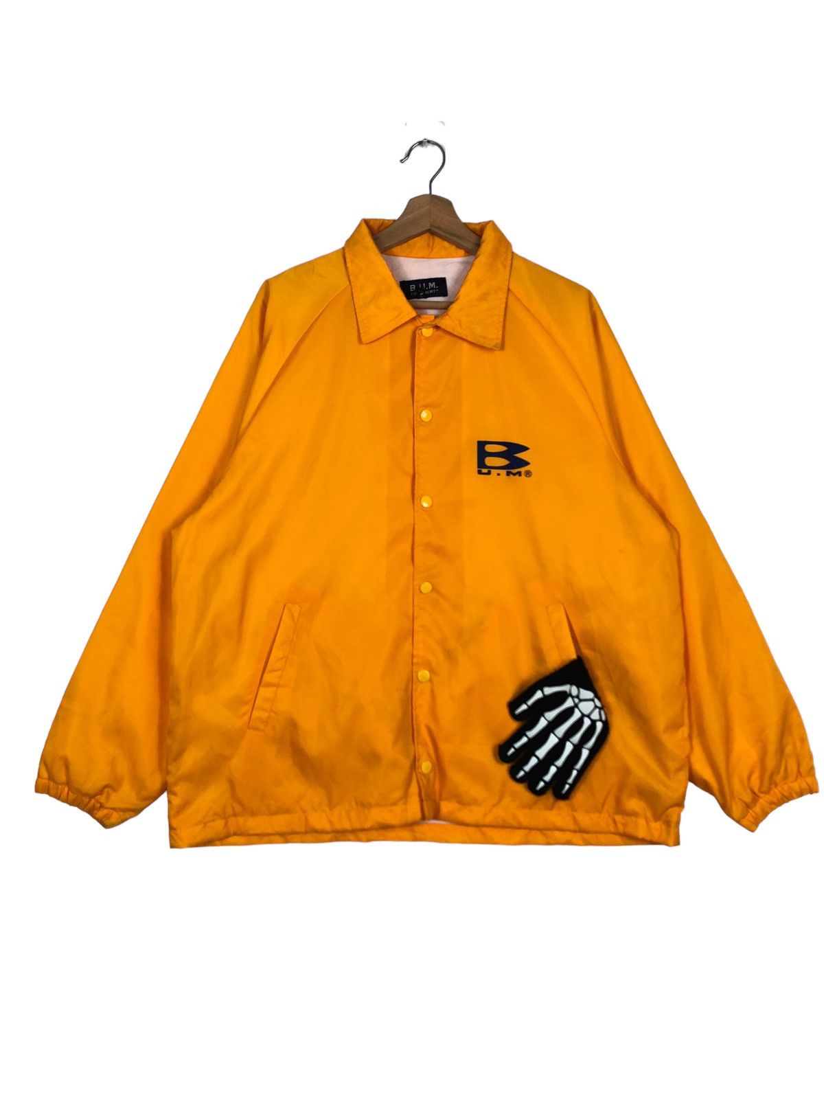Japanese Brand 🔥90’s Rare Vintage BUM Equipment Work Jacket Big Logo Size US L / EU 52-54 / 3 - 1 Thumbnail