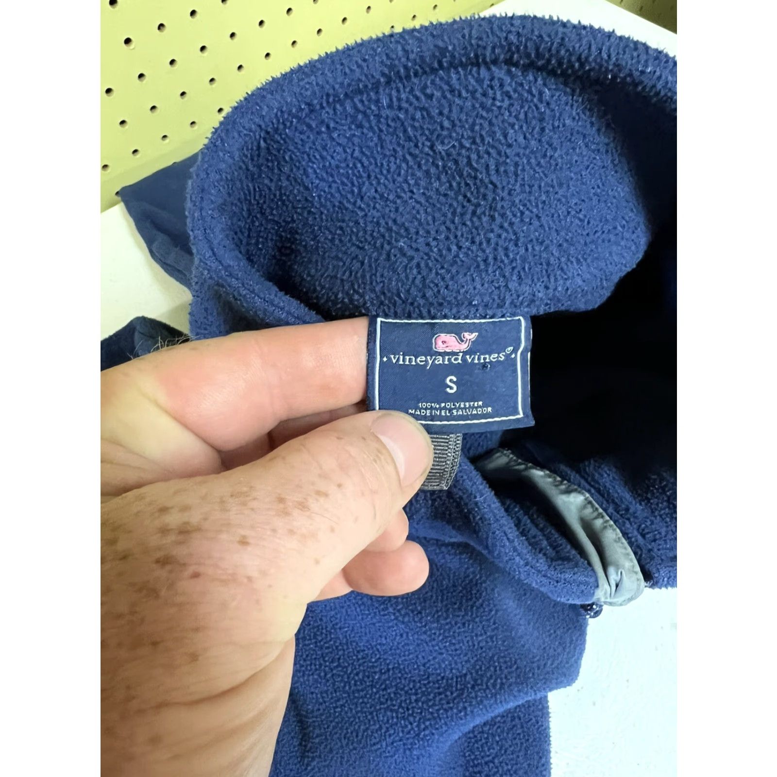 Vineyard Vines VINEYARD VINES Martha's Vineyard Full Zip Fleece Jacket Blue Pocket S Men Jacket Size US S / EU 44-46 / 1 - 4 Thumbnail