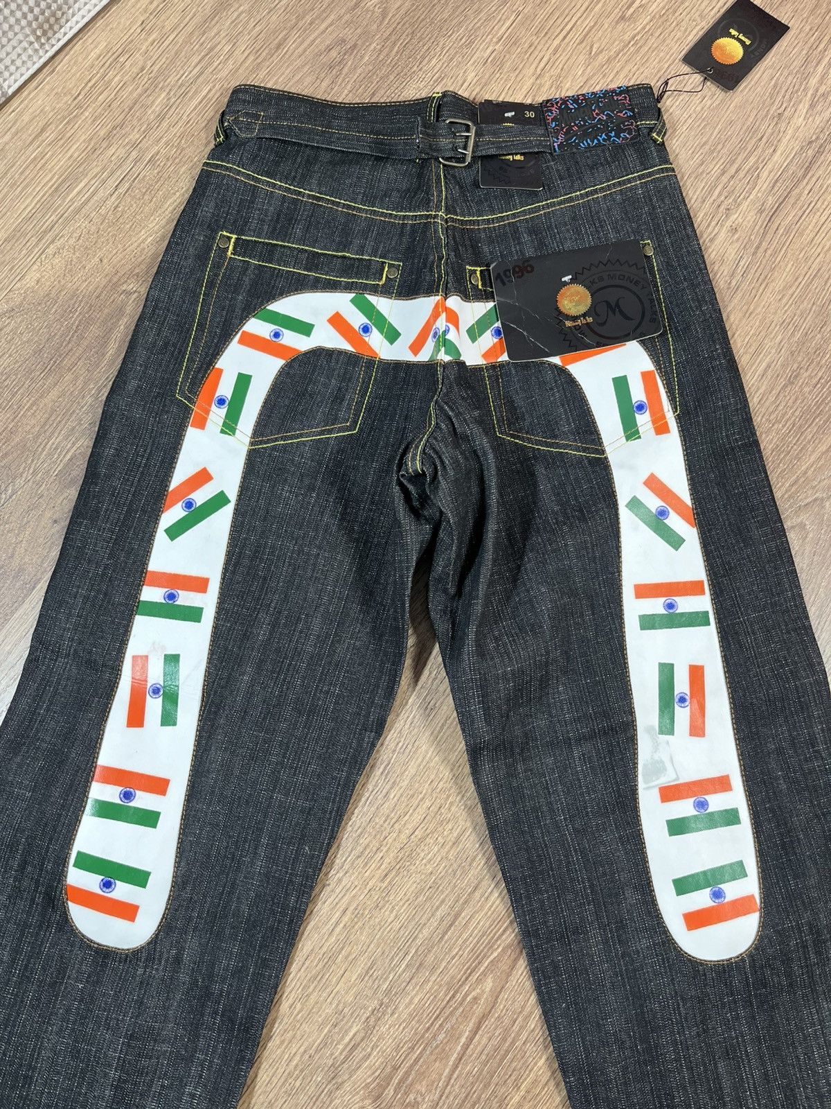 Japanese Brand × Vintage Vintage Money Talks Japanese Archival Evisu Style Jeans Size US 30 / EU 46 - 16 Thumbnail