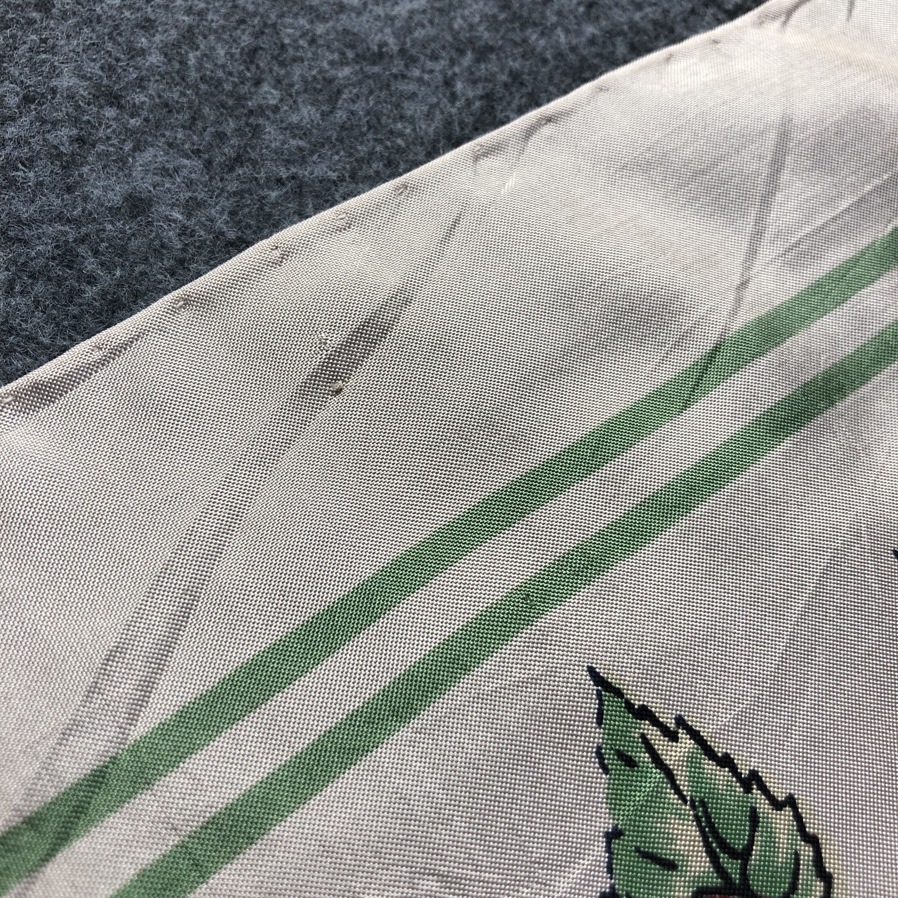 Japanese Brand Luxury Floral Hand Rolled Silk Scarf M795 Size ONE SIZE - 5 Thumbnail