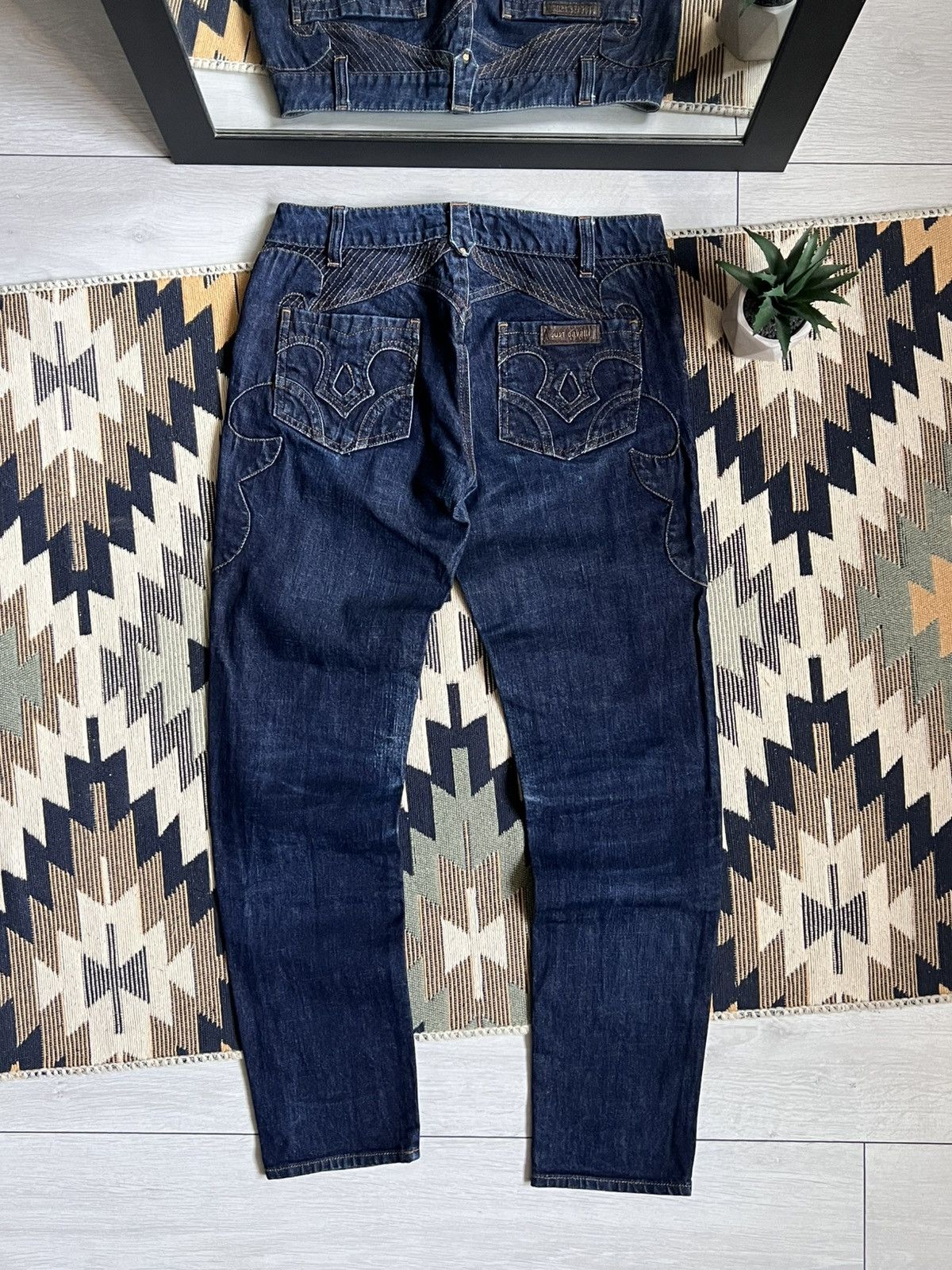 Just Cavalli Just Cavalli Vintage Logo Y2k Jeans Size 30" / US 8 / IT 44 - 1 Thumbnail