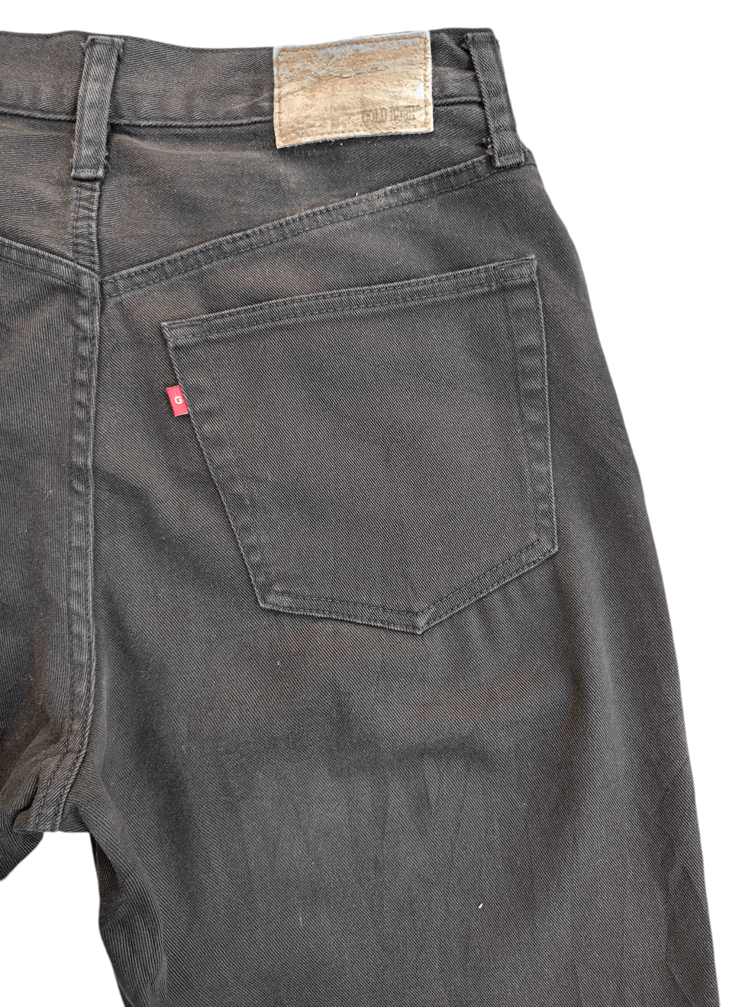 Japanese Brand × Vintage GOLD RUSH Black Vintage Streetwear Denim Size US 31 - 16 Thumbnail