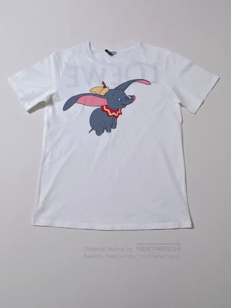 Loewe Loewe Women's White Dumbo Short Sleeve T-Shirt Size M / US 6-8 / IT 42-44 - 1 Thumbnail