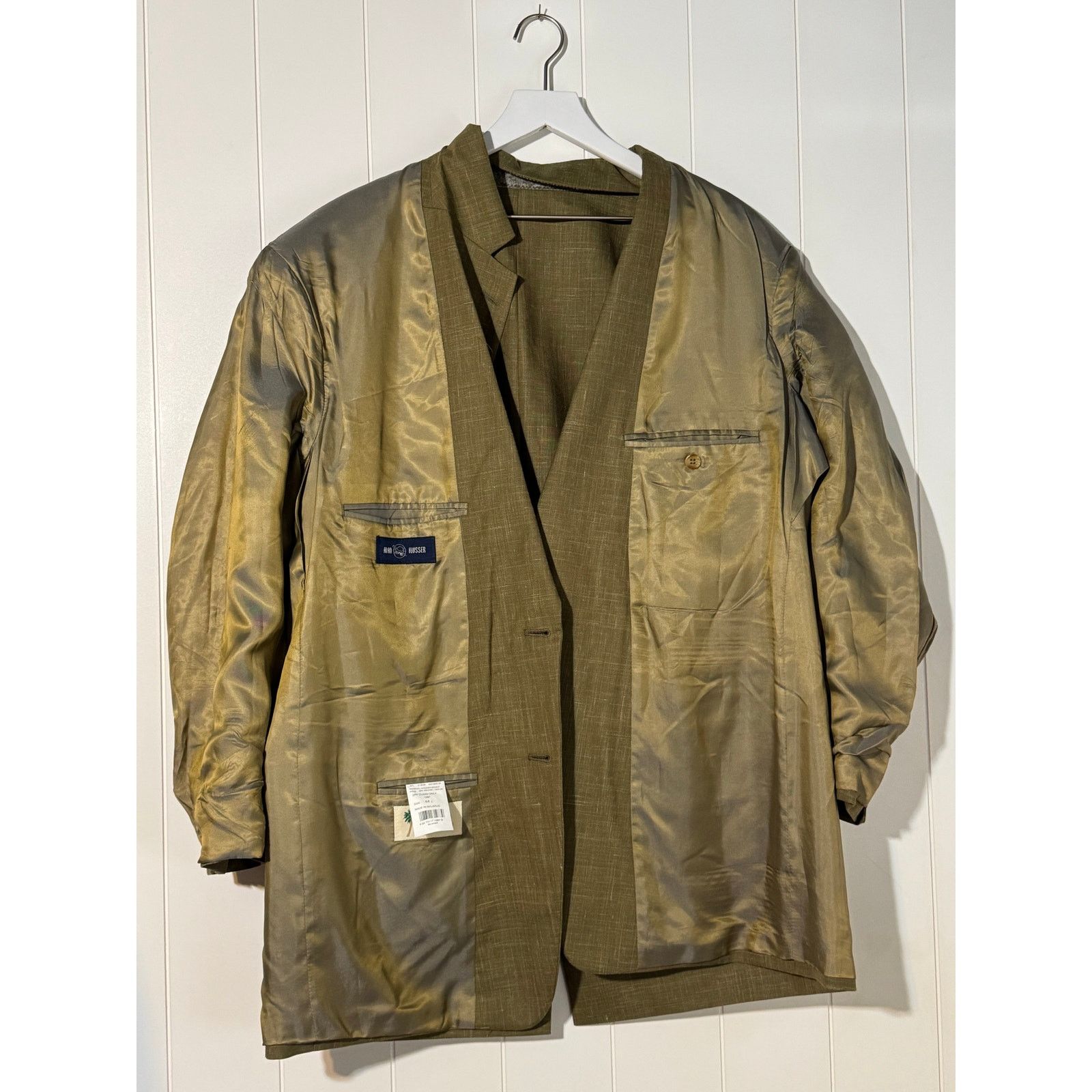 Alan Flusser Alan Flusser Bermuda Breeze Sport Coat 44L Brown Size US S / EU 44-46 / 1 - 12 Thumbnail
