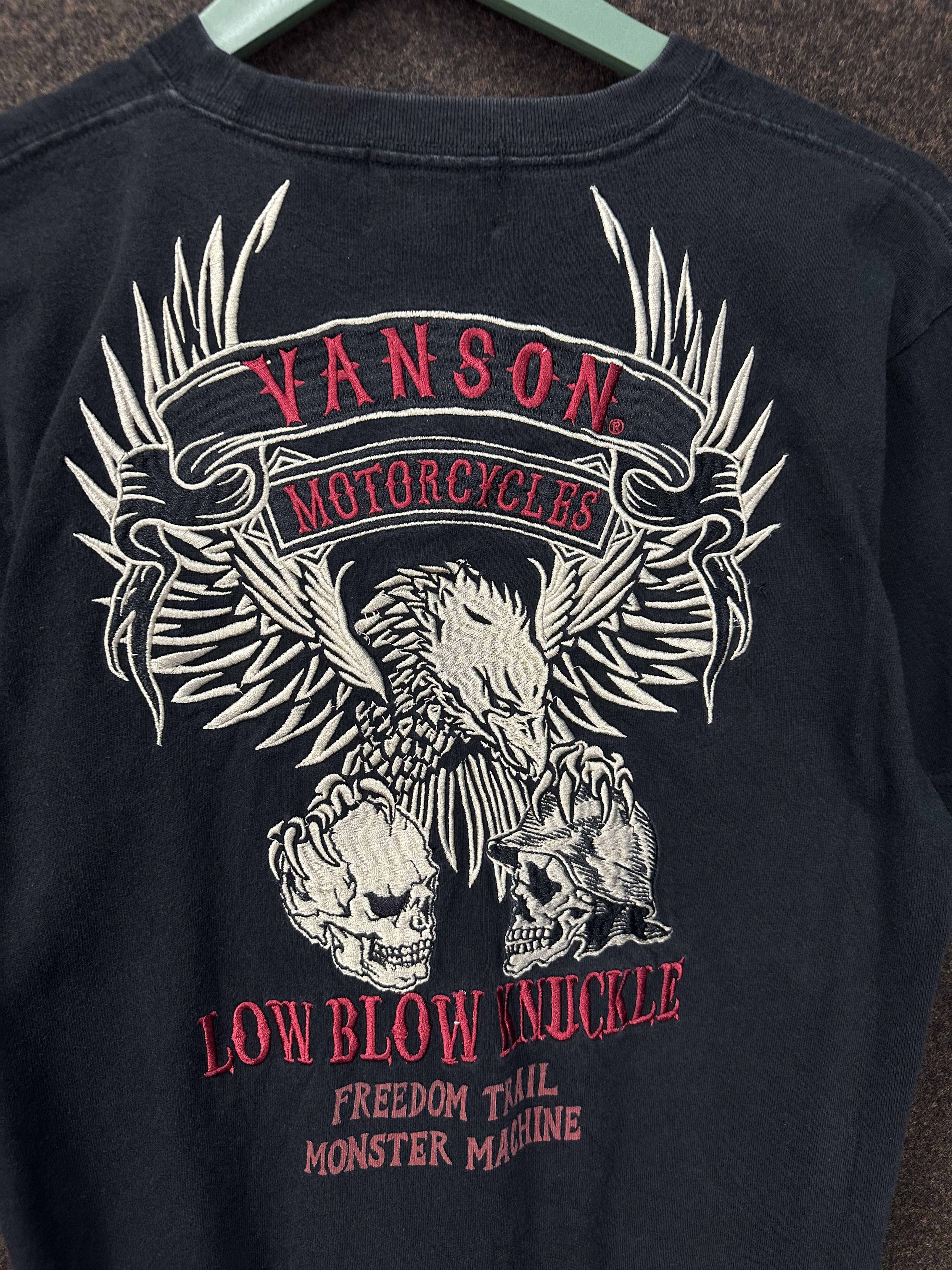 Vanson Leathers Vanson Leathers Motorcycles Low blow Knuckle A1050 Size US M / EU 48-50 / 2 - 2 Thumbnail