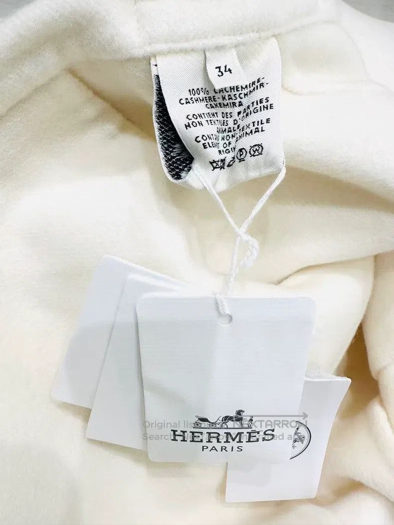 Hermes Hermes Double-Faced Wool Coat Size XXS / US 00 / IT 34 - 8 Thumbnail