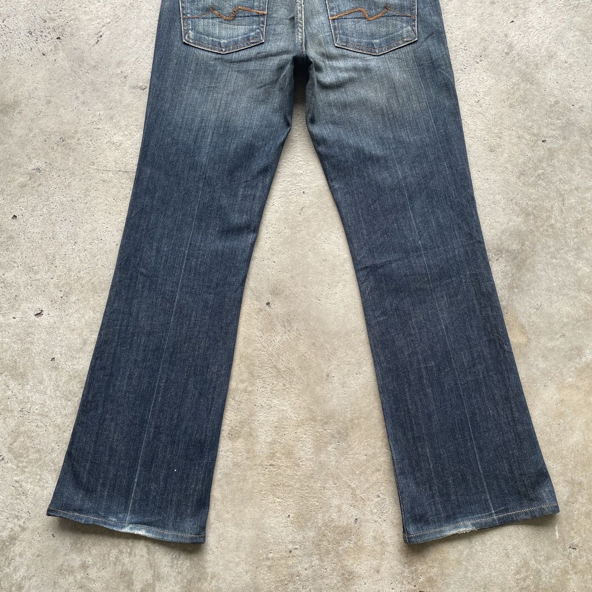 7 For All Mankind × Jean Vintage 7 For All Mankind USA Flare Faded Jeans Pants W29 Size US 29 - 11 Thumbnail