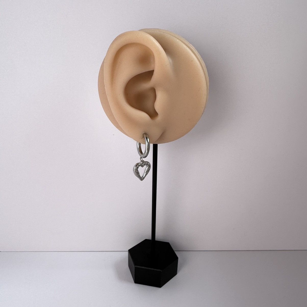 Other Love Heart Dangle Drop Earrings for Women Size ONE SIZE - 5 Thumbnail