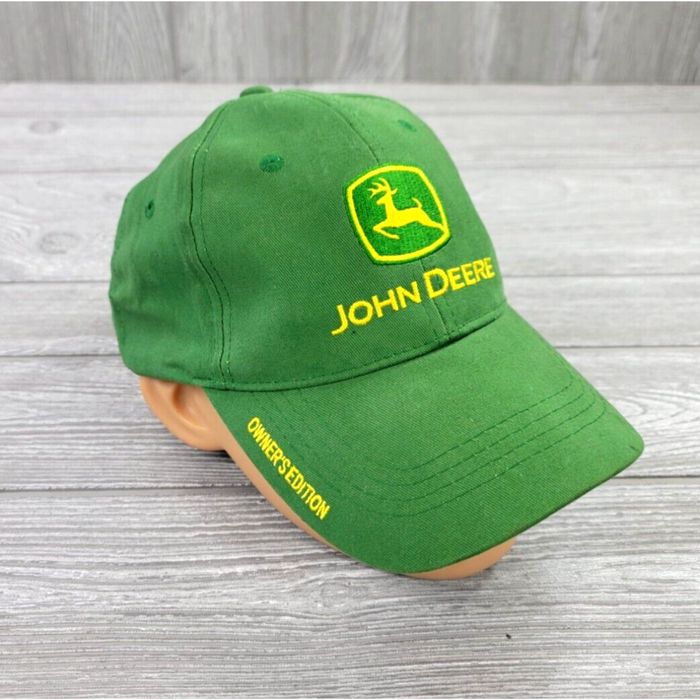 John Deere John Deere Owner's Edition Hat Green Adjustable Strapback ...