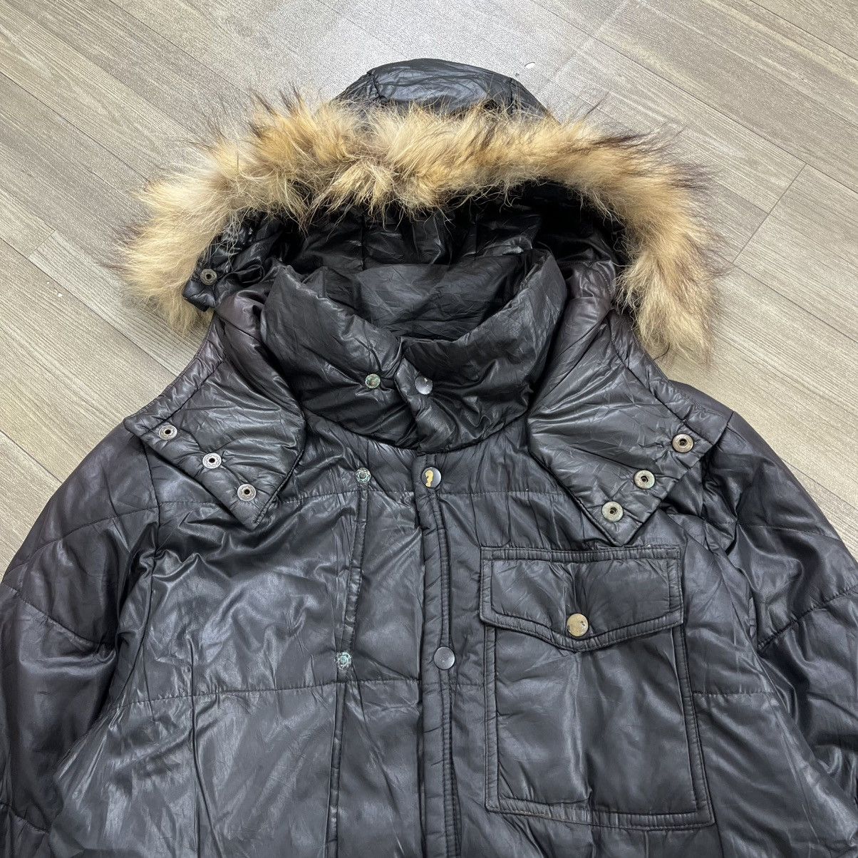 Japanese Brand 2000s Breathmint IfSixWasNine Kmrii Goa Lgb Fur Down Jacket Size US L / EU 52-54 / 3 - 5 Thumbnail