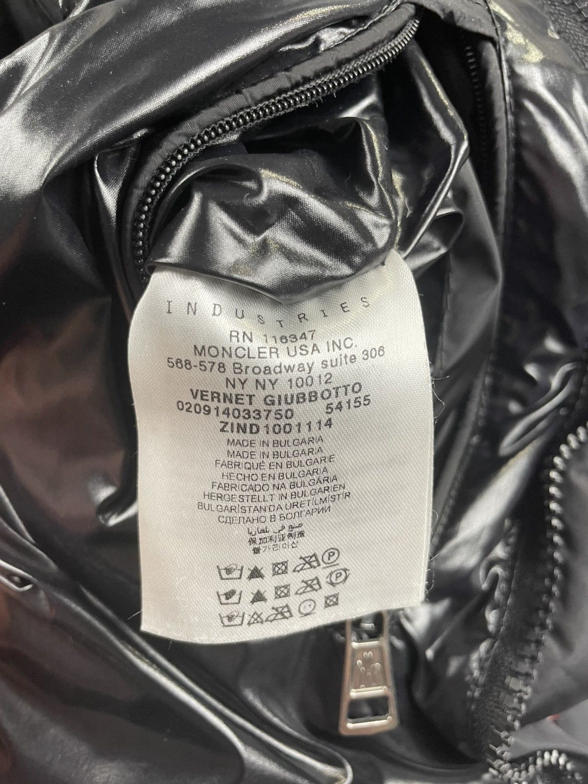 Moncler × Moncler Grenoble Moncler Vernet Giubotto Navy Puffer Jacket Size US M / EU 48-50 / 2 - 10 Thumbnail