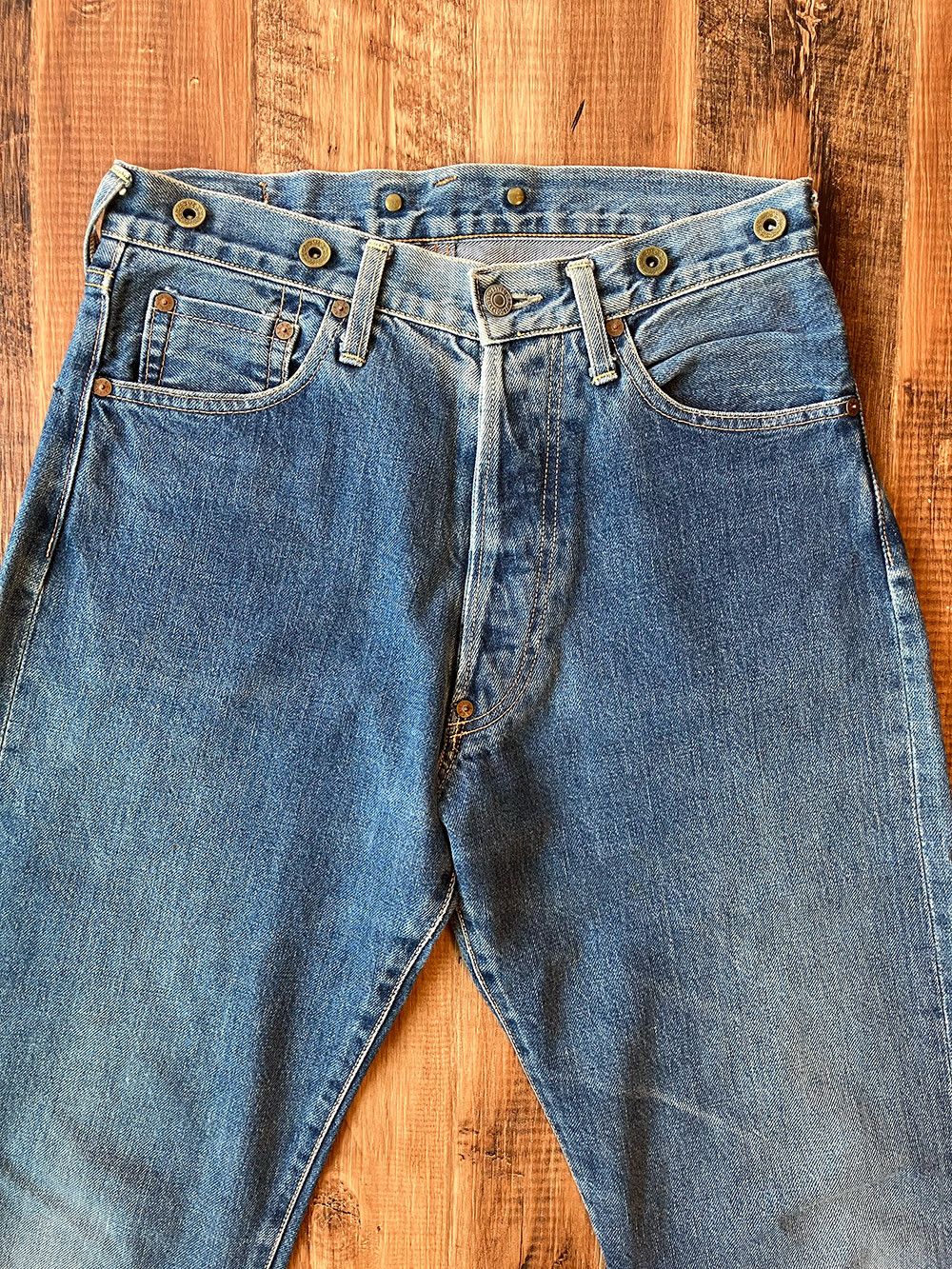 Evisu Old EVISU 2507 No.2 W30 x L33 Fisherman Patch SCOVILL Size US 30 / EU 46 - 5 Thumbnail