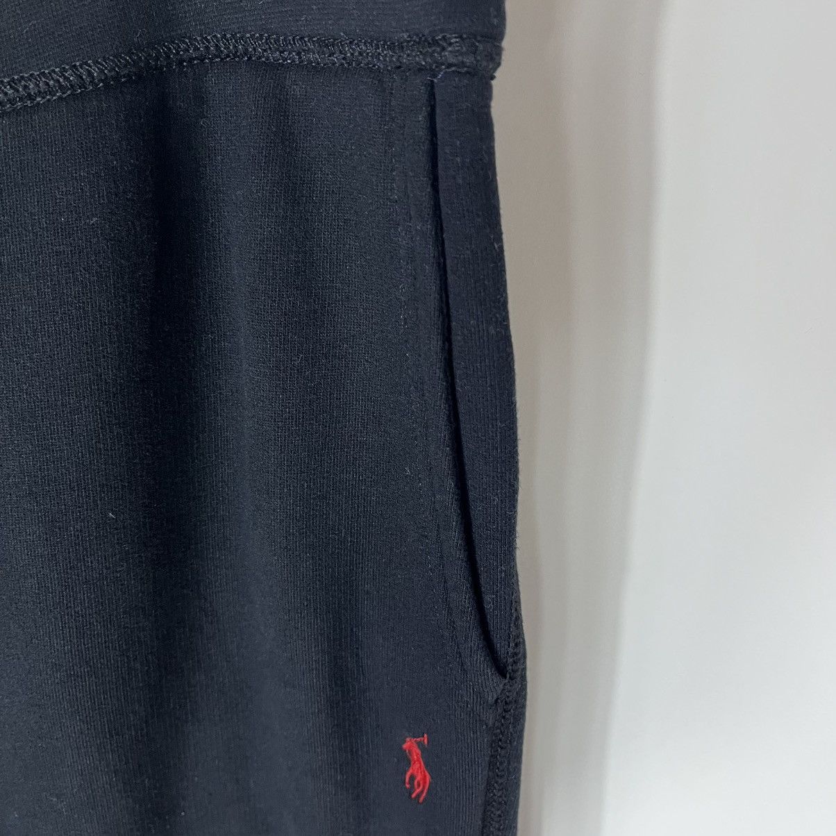 Polo Ralph Lauren Polo Ralph Lauren Baggy Black Sweatpants Streetwear Y2K Size US 36 / EU 52 - 4 Thumbnail