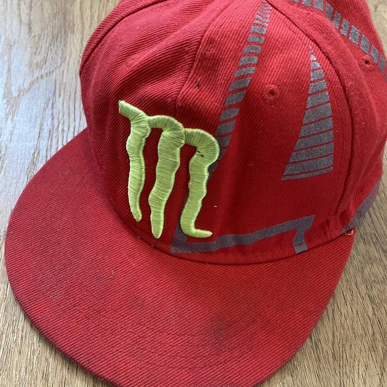 Other Monster Drink Energy Cap Racing Vintage y2k 2000s Size ONE SIZE - 2 Thumbnail