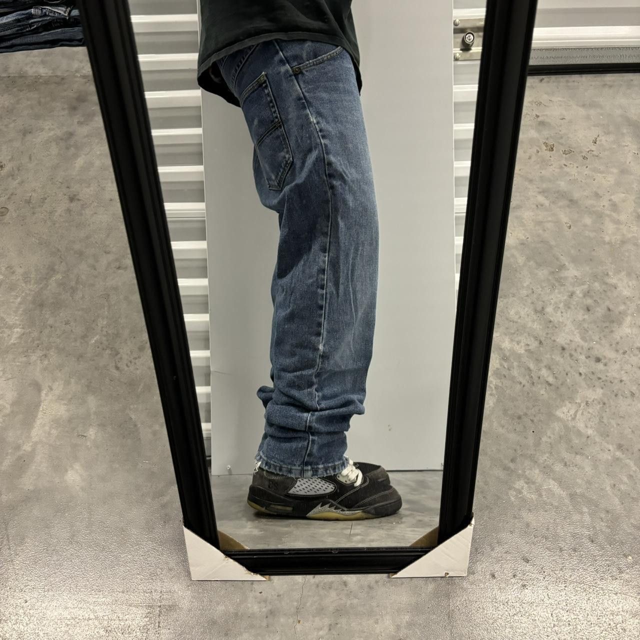 Japanese Brand × Vintage Crazy Vintage Y2K/200s Grunge Medium Wash Denim Jeans! Size US 33 - 2 Thumbnail