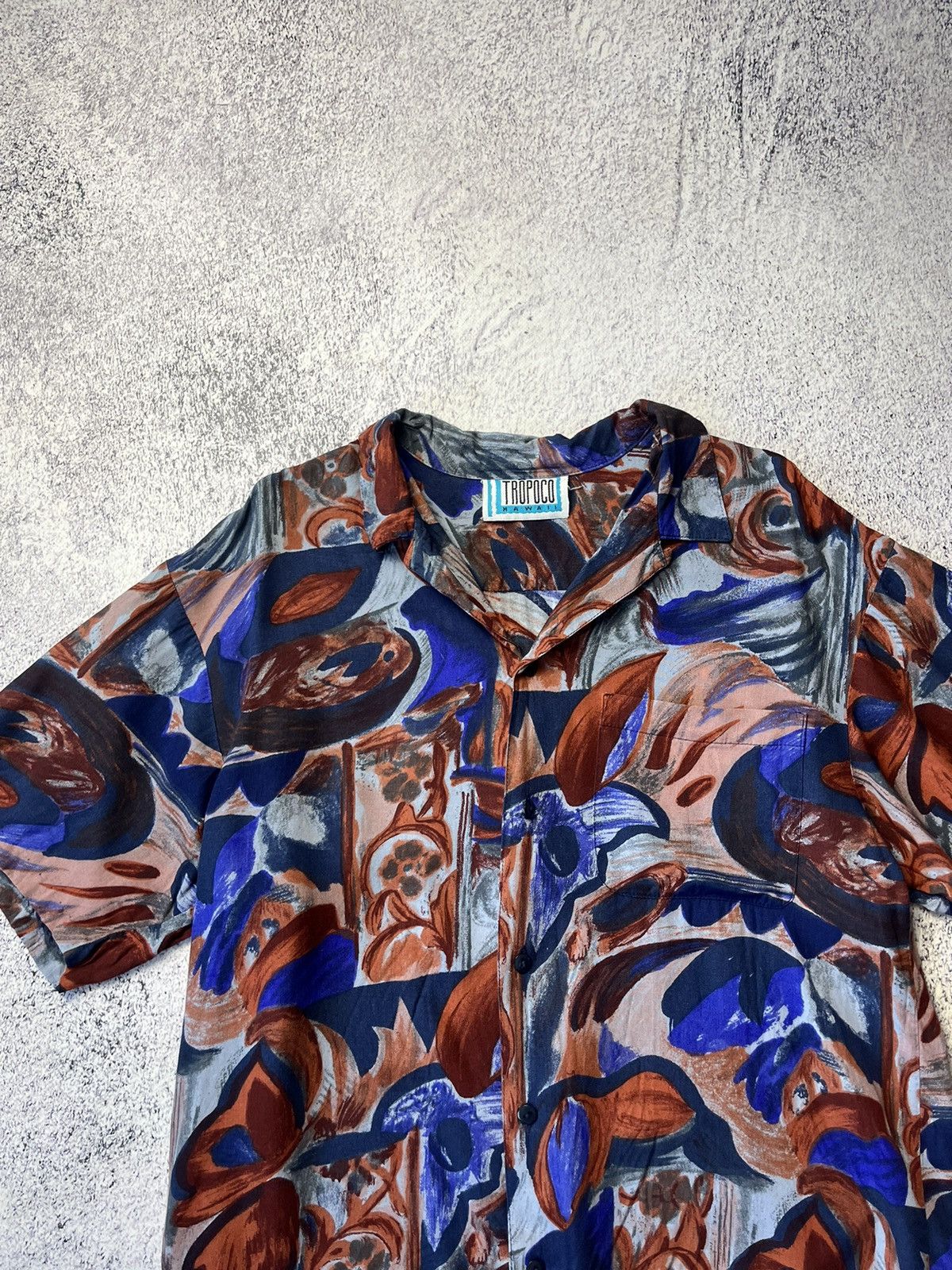 Vintage Vintage Hawaiian TROPOCO HAWAII Floral Shirt Size US S / EU 44-46 / 1 - 5 Thumbnail