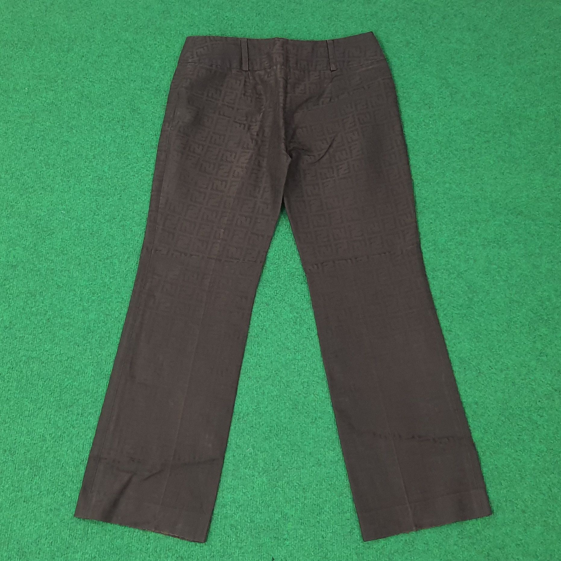 Fendi Vintage Fendi Monogram Luxury Pants C258N27 Size 28" / US 6 / IT 42 - 3 Thumbnail