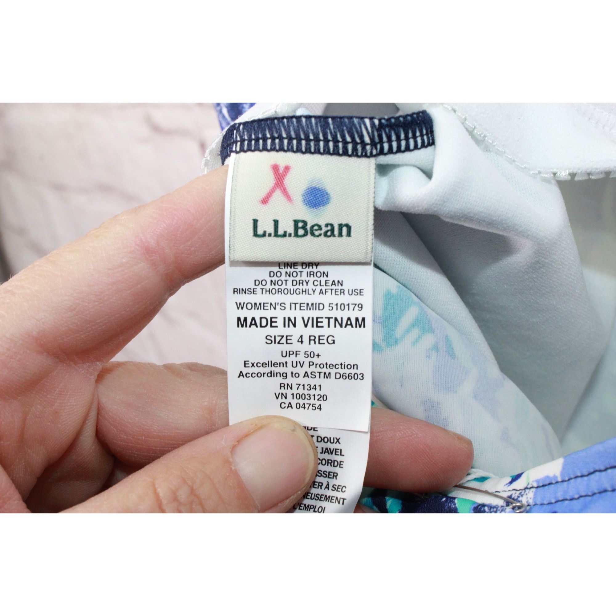 L.L. Bean × Swims LL Bean BeanSport Swimwear Scoopneck Tankini Top Print Size S / US 4 / IT 40 - 7 Thumbnail