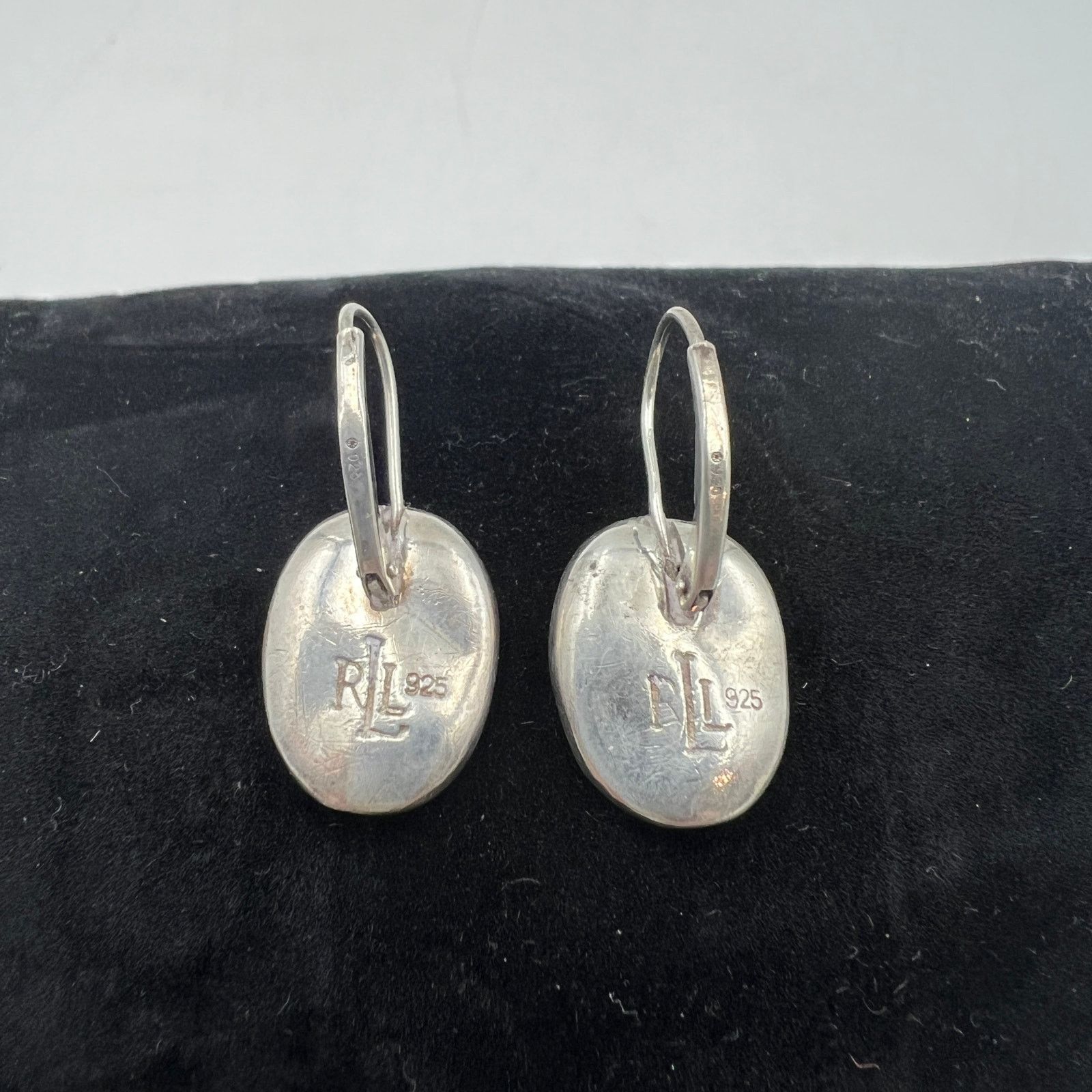 Lauren Ralph Lauren Vintage Lauren Ralph Lauren Sterling Silver Oval Earrings Size ONE SIZE - 3 Thumbnail