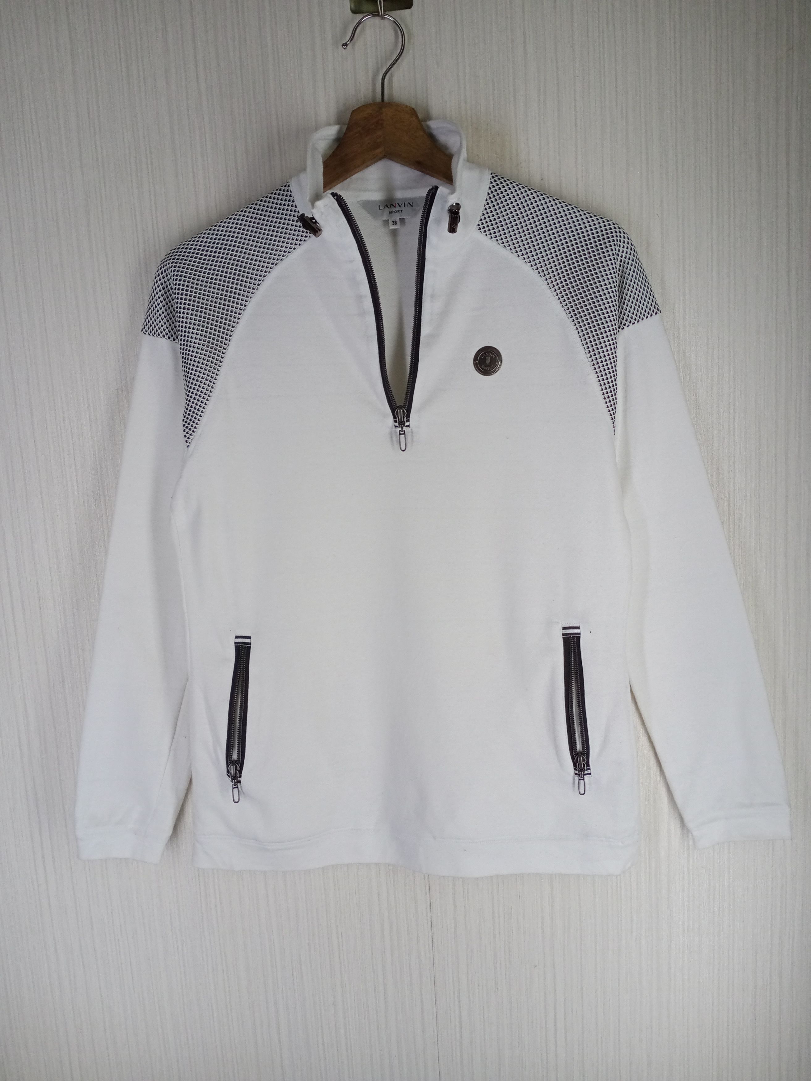Lanvin RARE LANVIN SPORT SWEATER PULLOVER HALF ZIPPER Size US M / EU 48-50 / 2 - 1 Thumbnail
