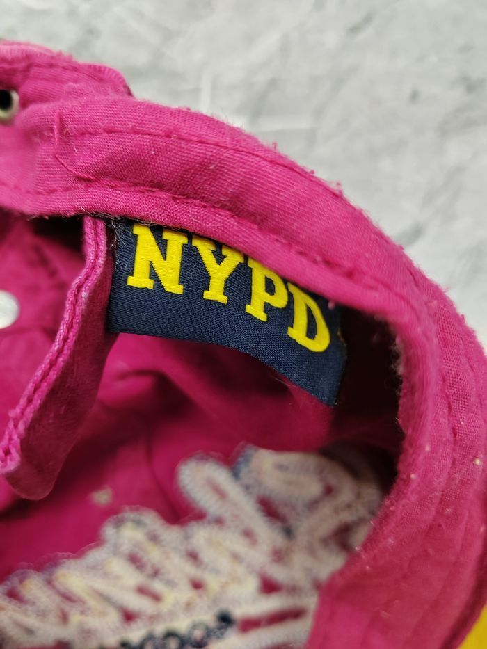 Japanese Brand Vintage NYPD Distressed Style Cap Hat Size ONE SIZE - 6 Thumbnail