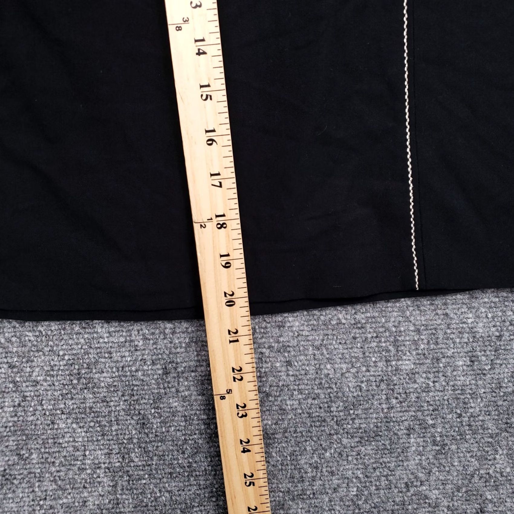 Ann Taylor Ann Taylor Loft Skirt Womens Black Size 8 Straight & Pencil Stretch Lined Flat Front Size 30" / US 8 / IT 44 - 4 Thumbnail