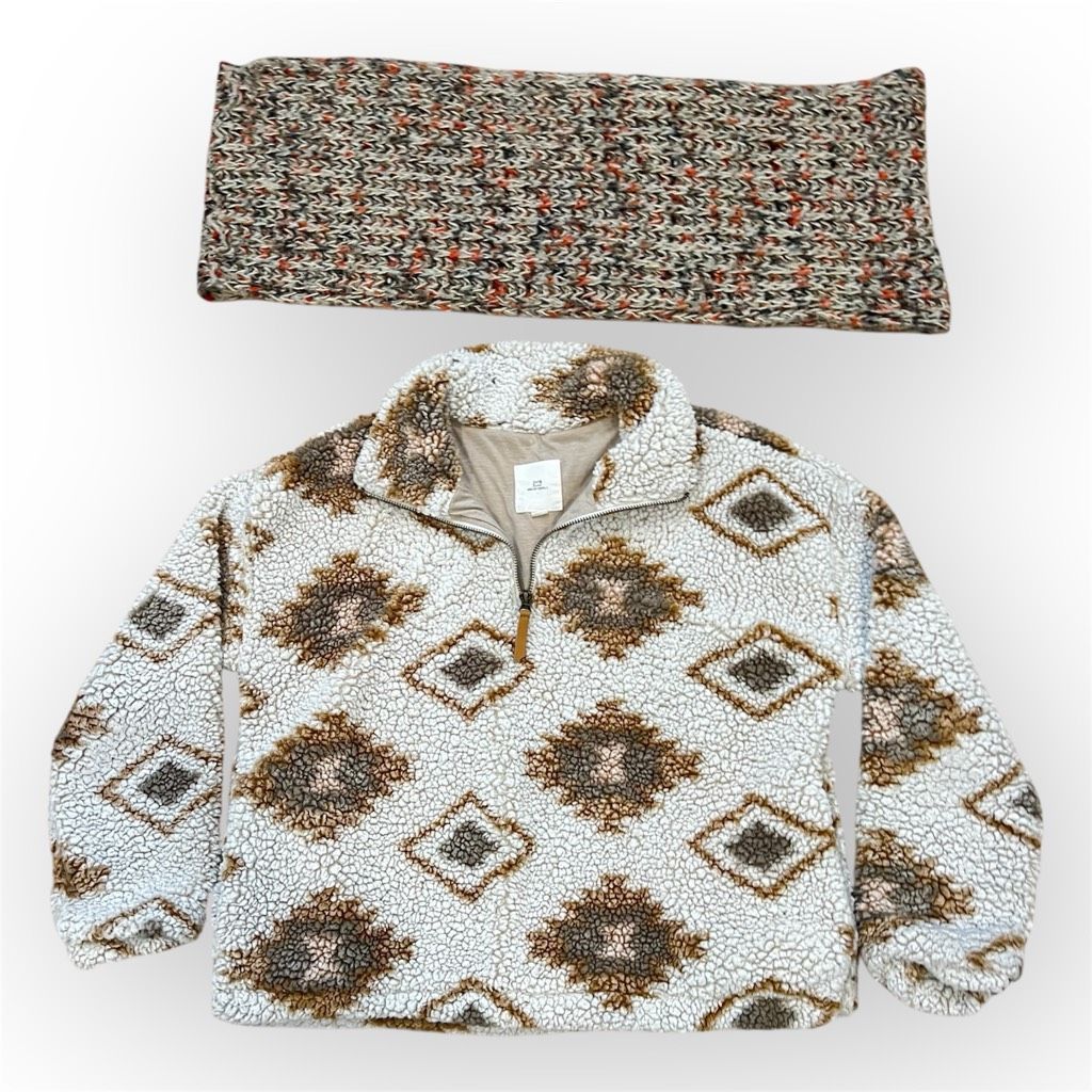 Other Thread & Supply, Mojave Desert Sherpa Long Sleeve Pullover, Size XS / US 0-2 / IT 36-38 - 1 Thumbnail