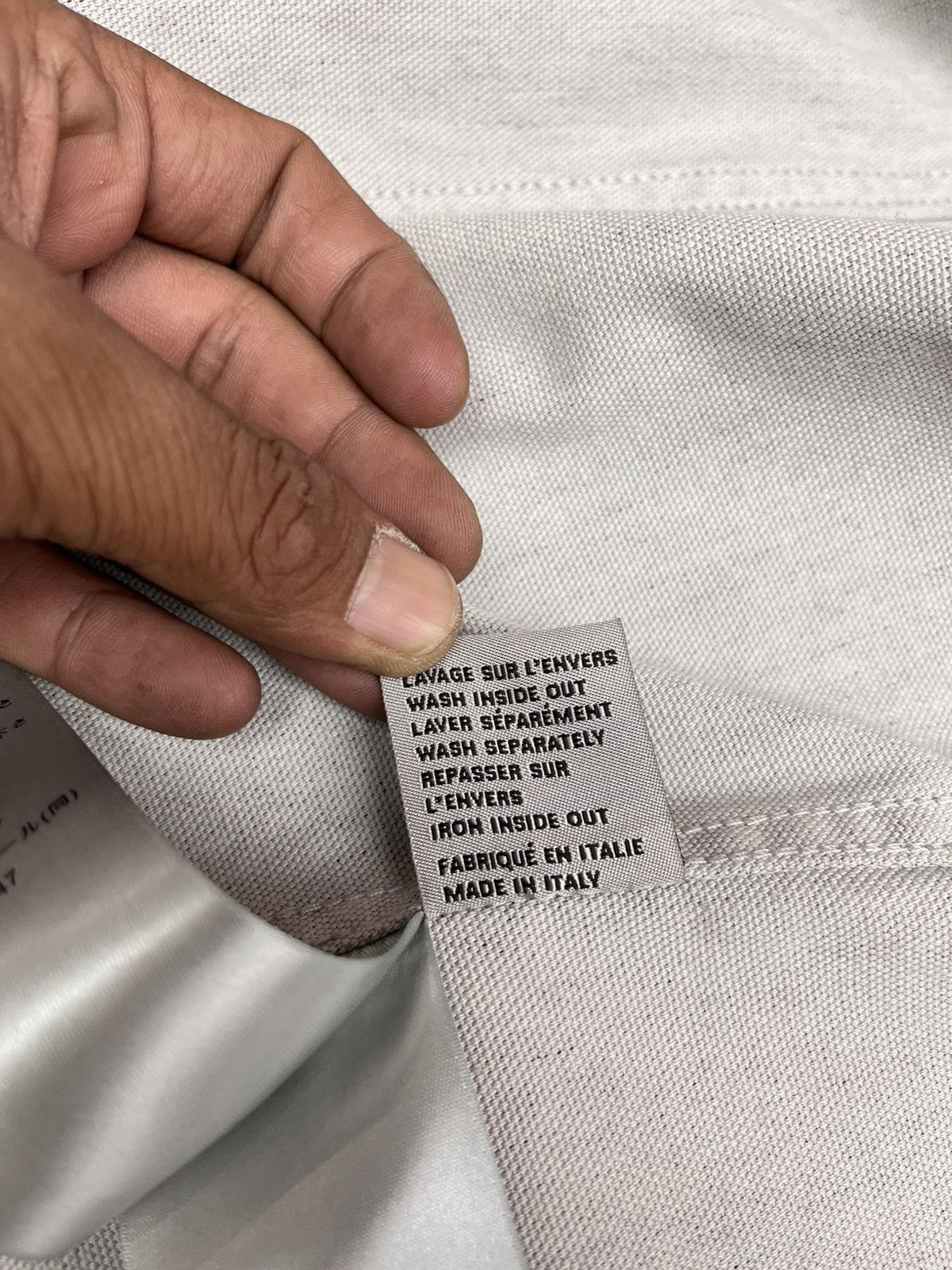 Dior × Stone Island Cotton canvas jacket rare new condition Size US M / EU 48-50 / 2 - 16 Thumbnail